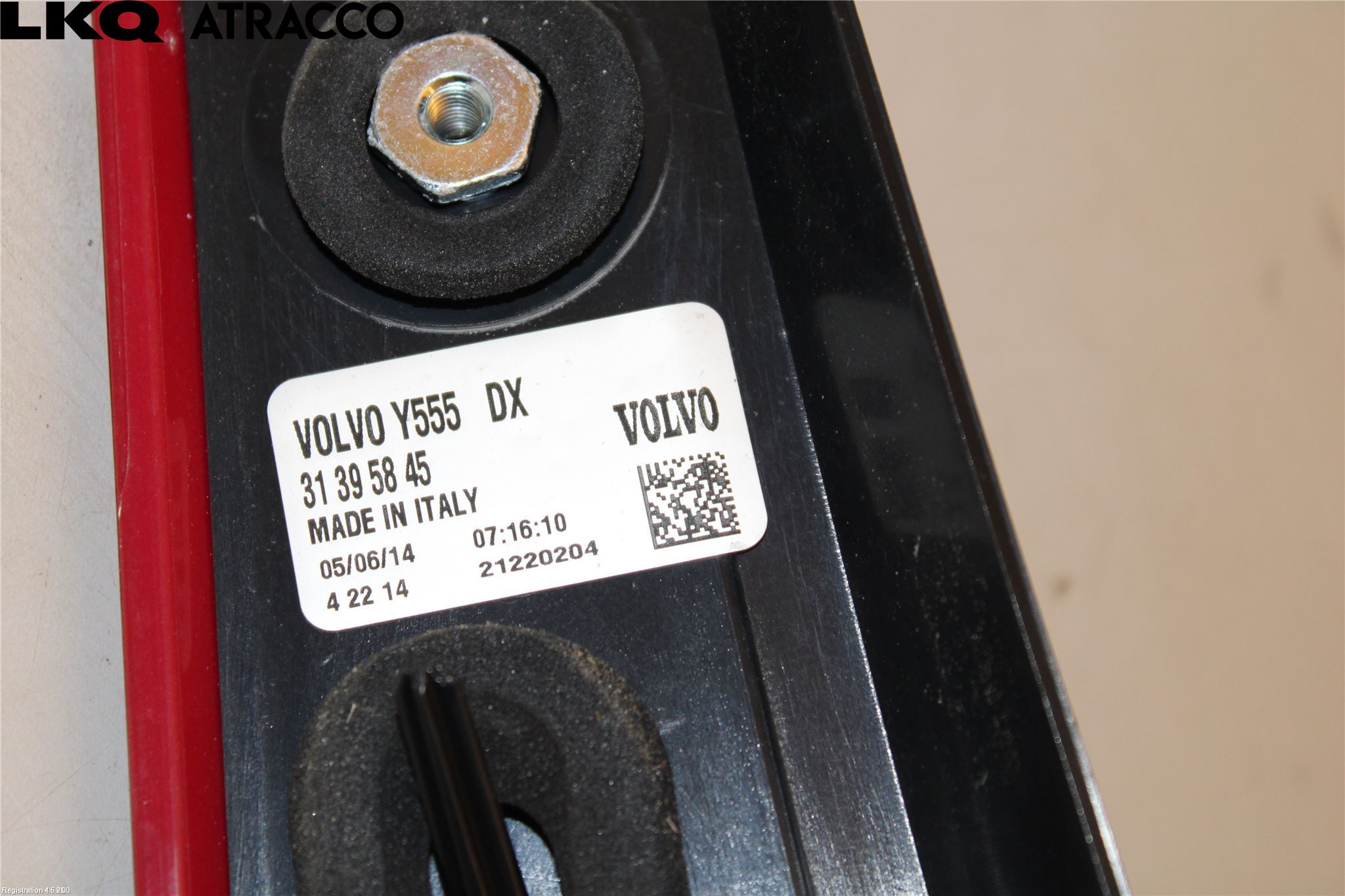 Volvo V40 12-19 Bakljus Höger