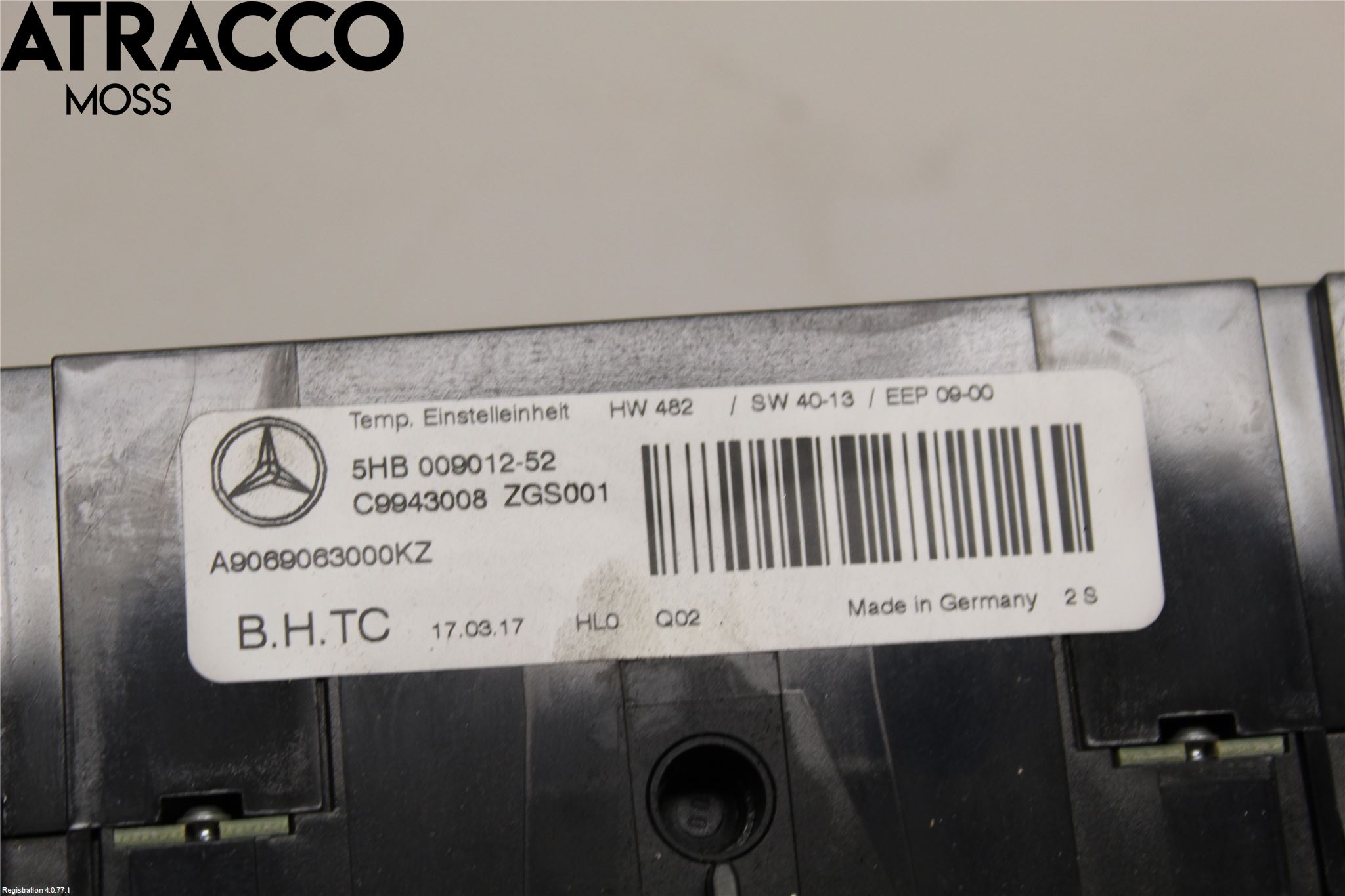 Mercedes-Benz MB SPRINTER (W906) 06-18 Ac Värmefläkt