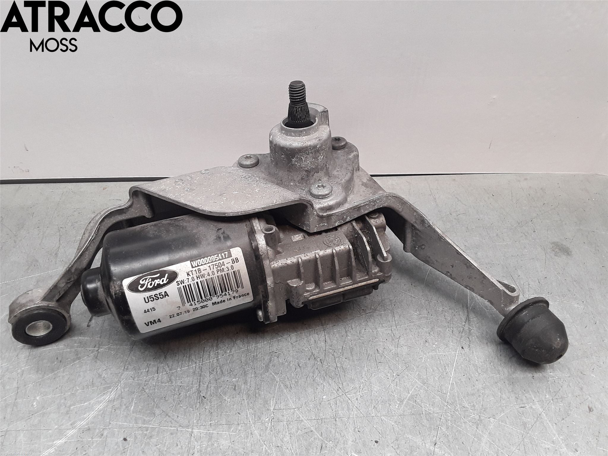 Ford TRANSIT/TOURNEO CONNECT 13-22 Torkarmotor Vindruta