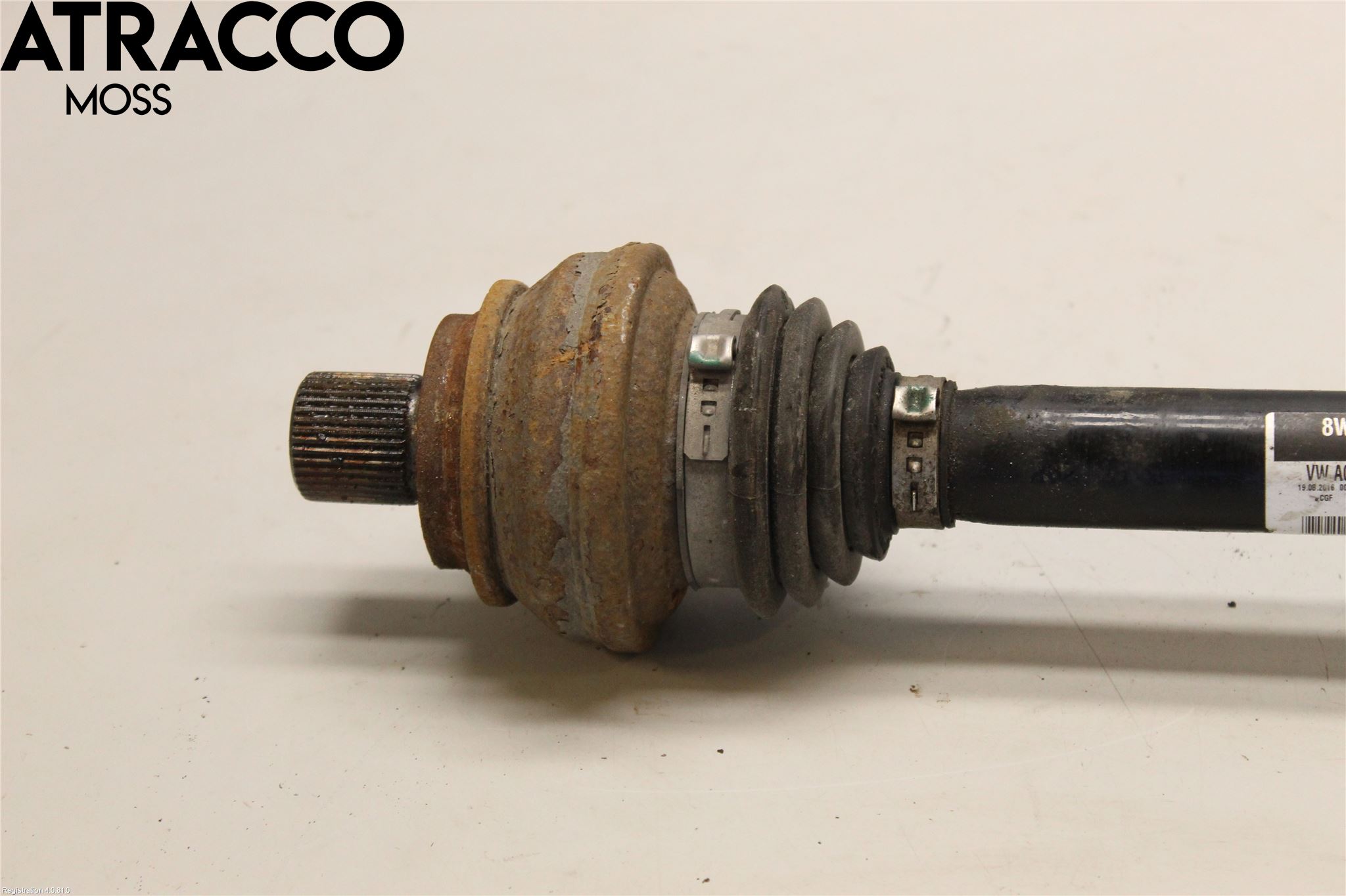 Audi A4/S4 B9 16-19 Drivaxel Bak Höger