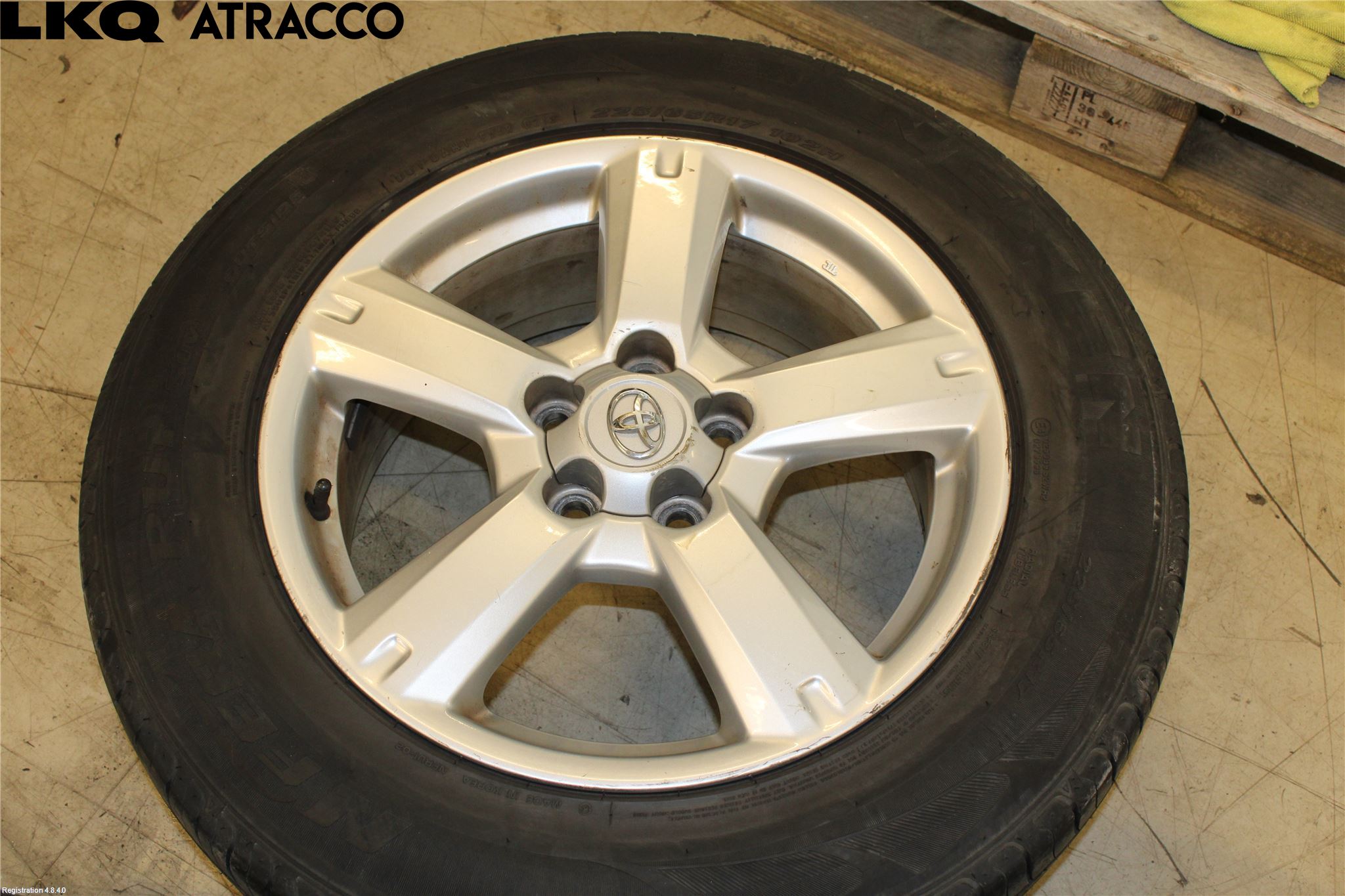 Toyota RAV 4 06-12 Sommardäck Alumfälg 4St