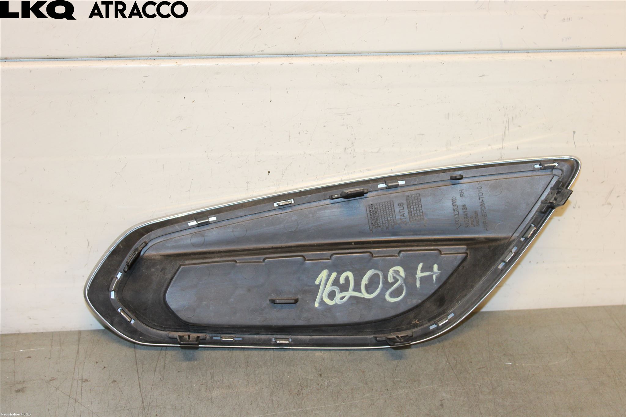 Volvo V60 11-13 Grilldel Höger