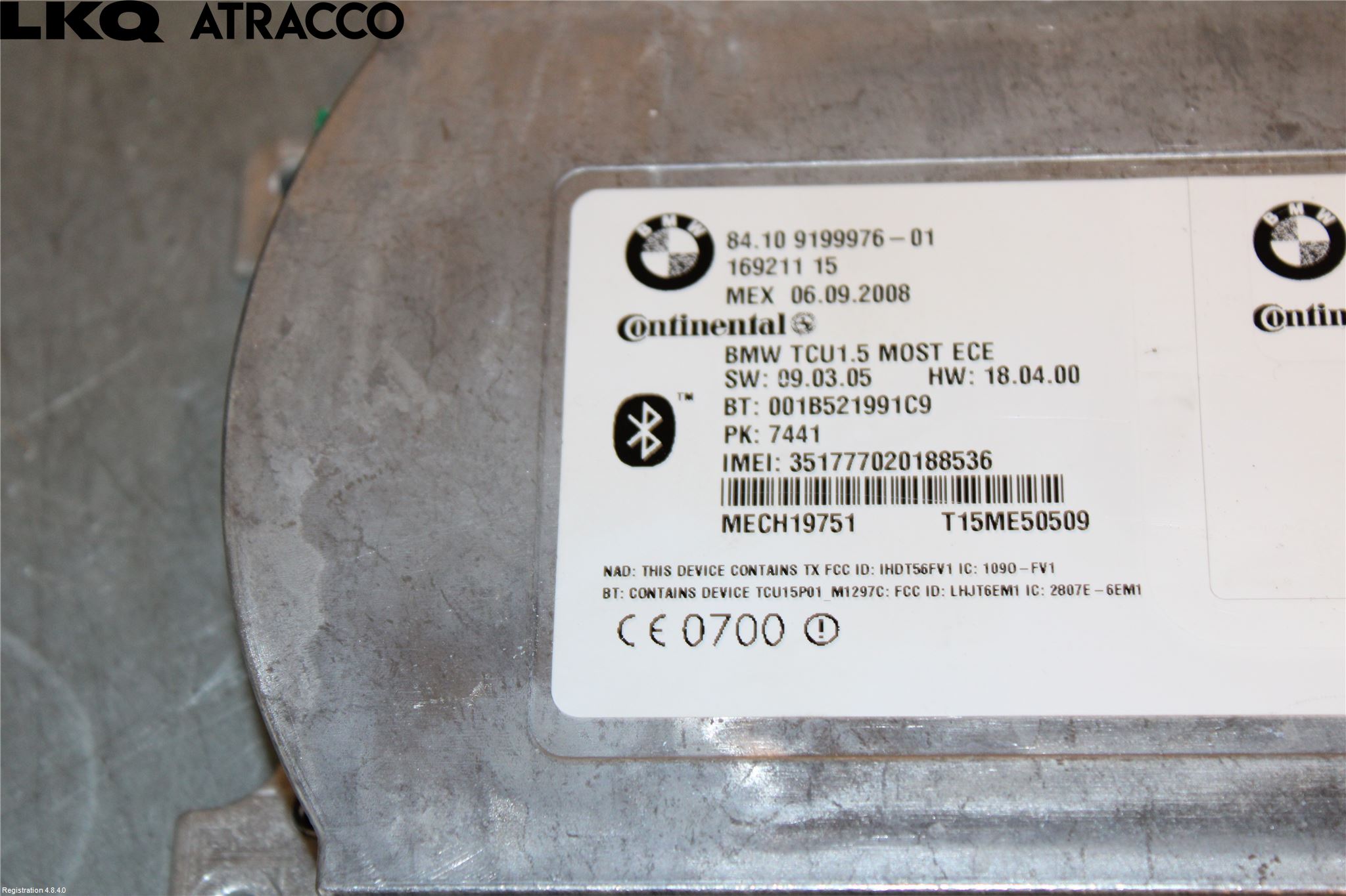 BMW 3 E90/91 SED/TOU 05-12 Styrenhet Övrigt