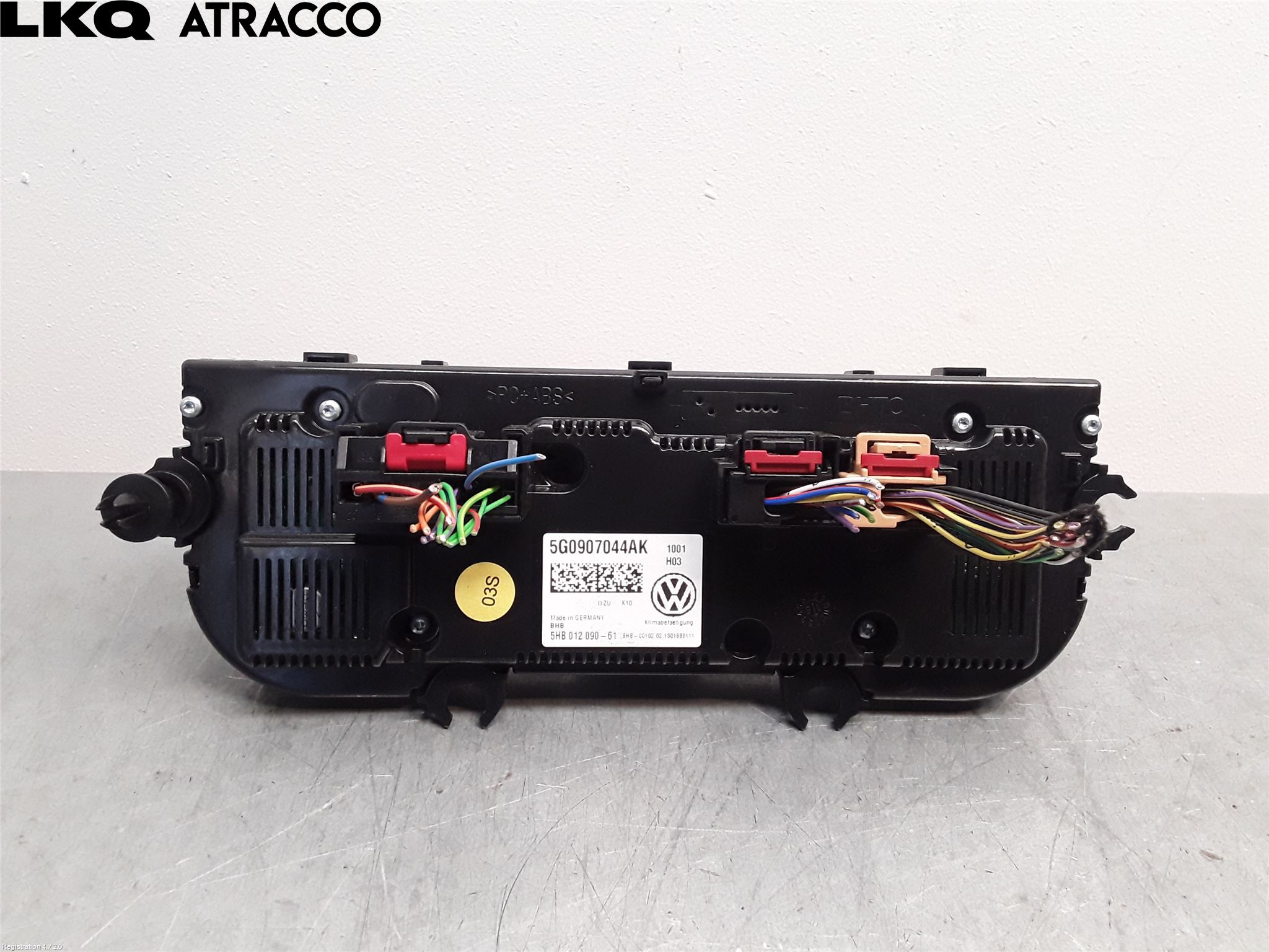 Volkswagen VW PASSAT 15-19 Ac Styrenhet Ac Manöveren