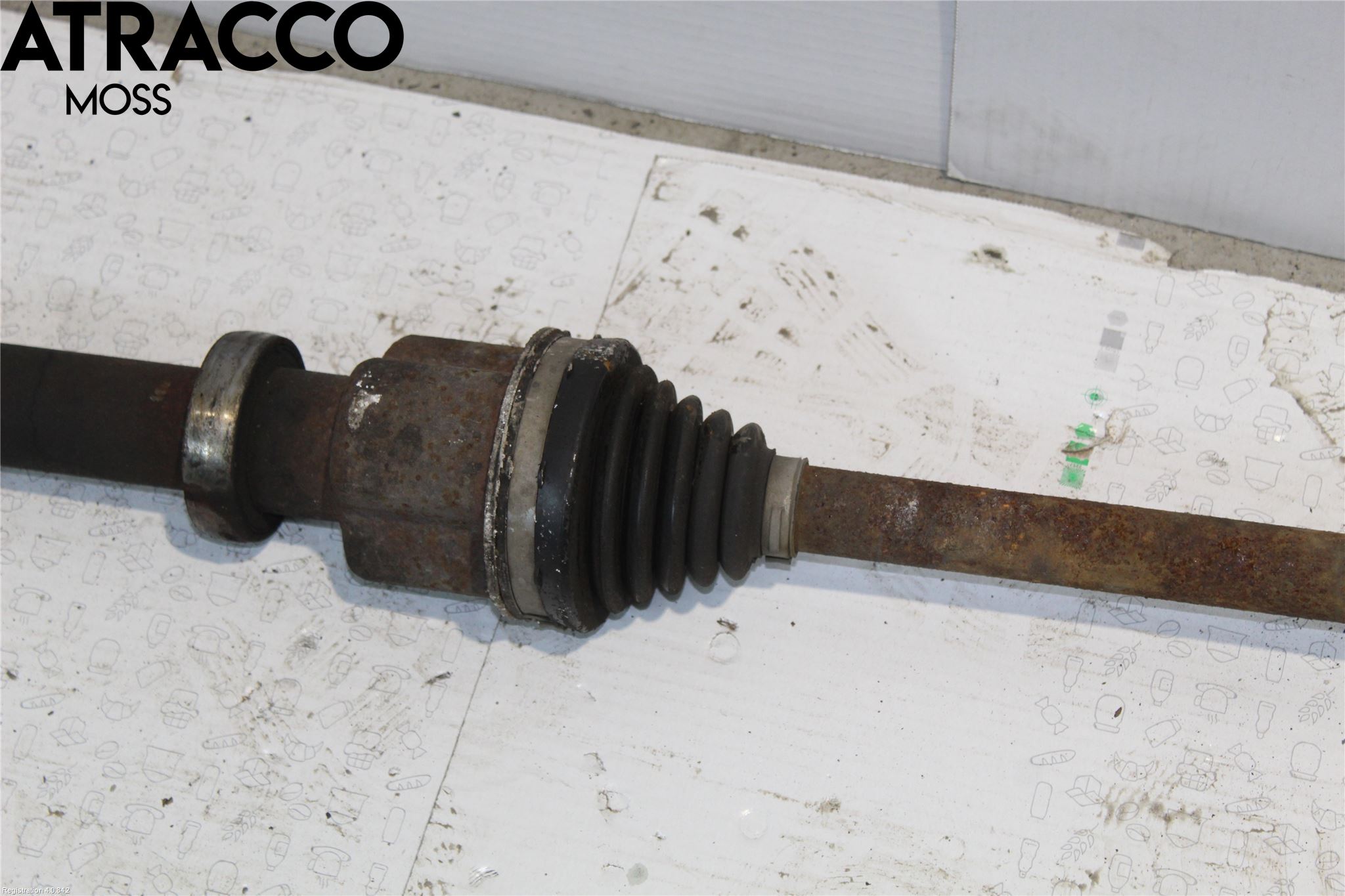 Ford TRANSIT    06-13 Drivaxel Fram Höger