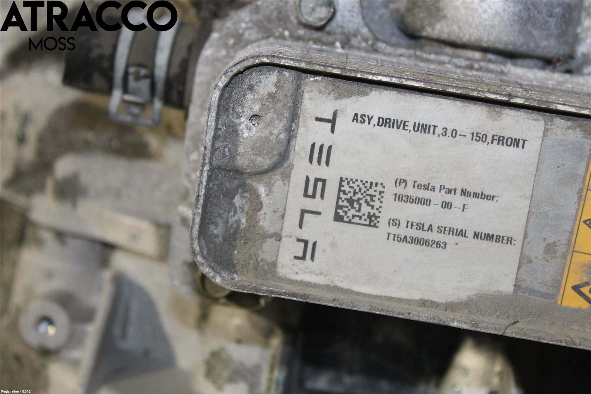 Tesla MODEL S 13- Motor Elektisk Fram