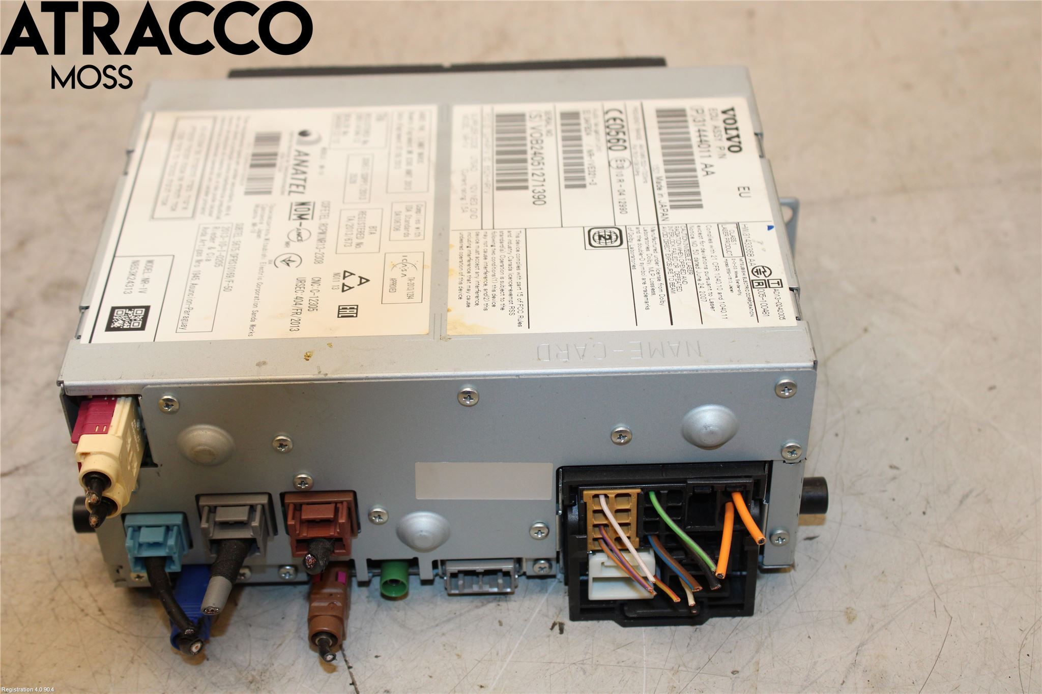 Volvo V40 12-19 Cd Radio - Multimediapanel