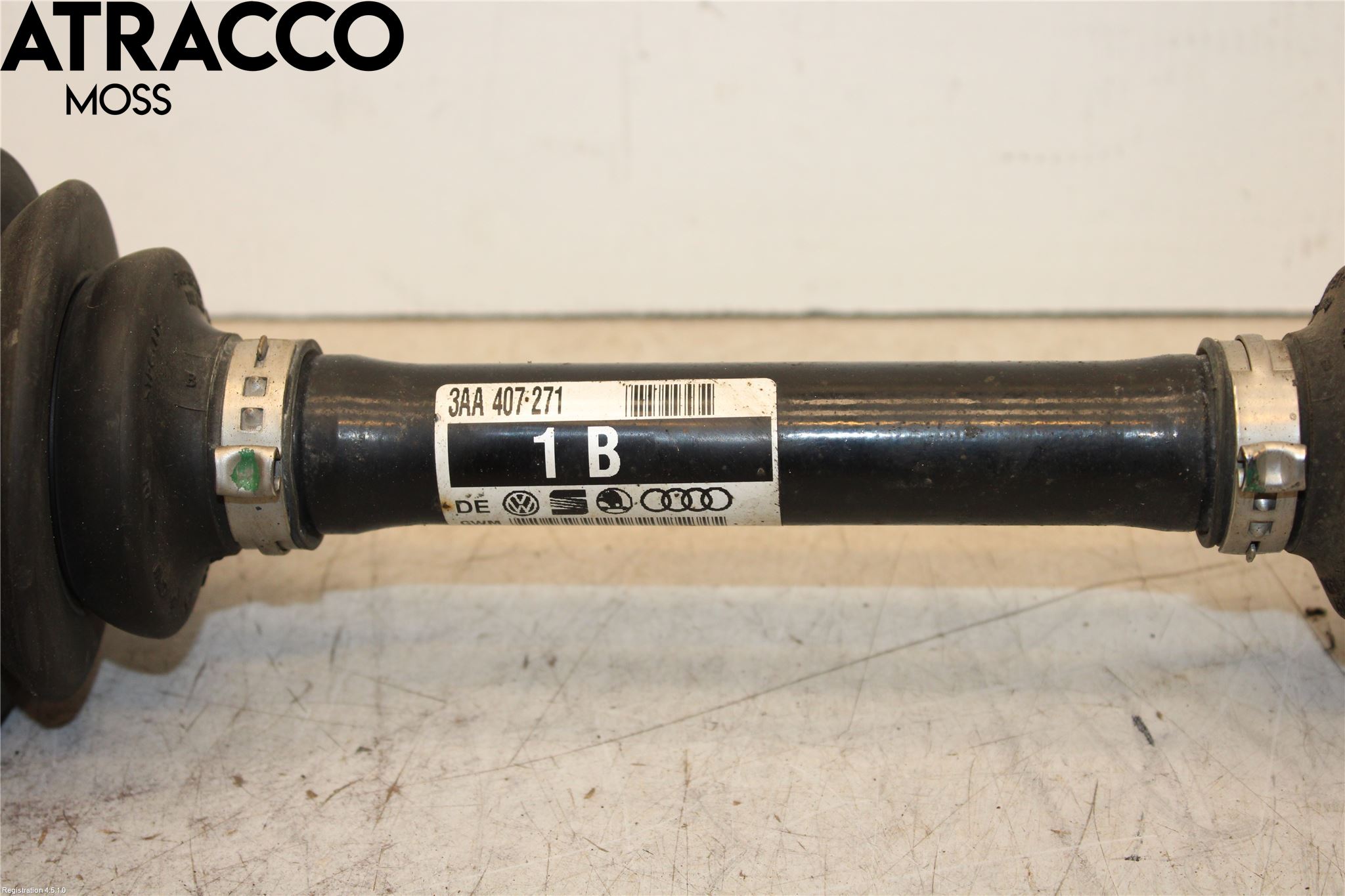 Volkswagen VW CADDY 16-20 Drivaxel Fram Vänster
