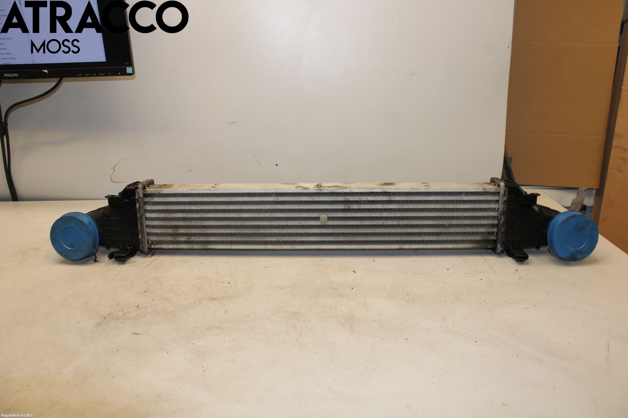 Mercedes-Benz MB E-KLASS (W211) 02-09 Laddluft-Intercooler Kyl