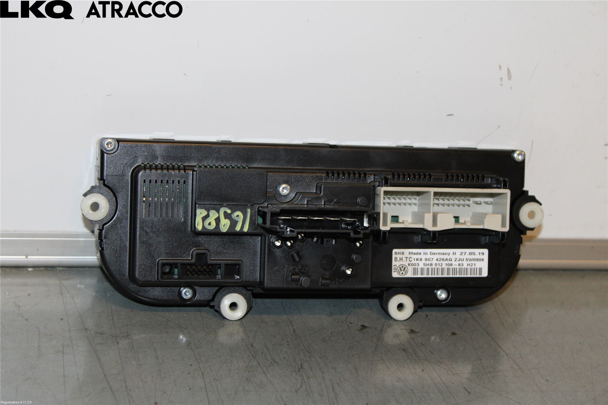 Volkswagen VW CADDY 11-15 Ac Styrenhet Ac Manöveren