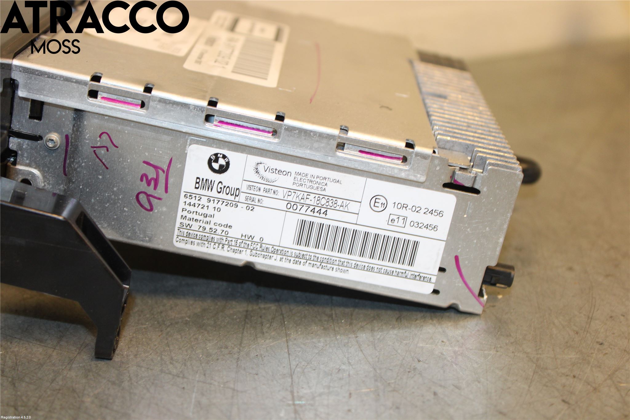 BMW 1 E87/81 5D/3D 03-11 Cd Radio - Multimediapanel