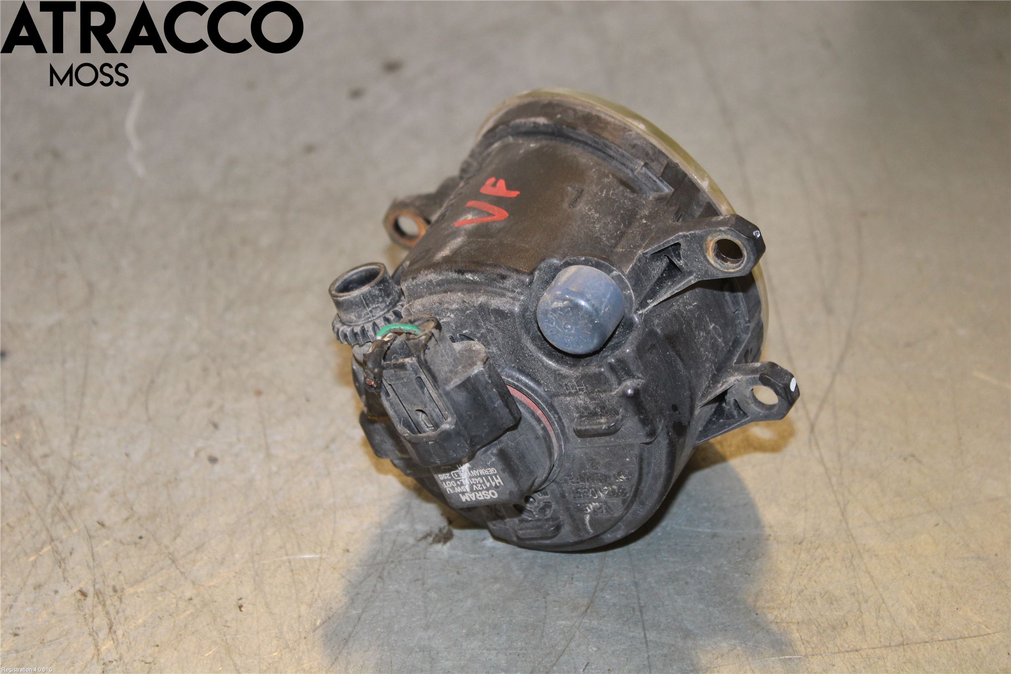 Toyota AURIS 10-12 Dimljus-Varselljus Fram