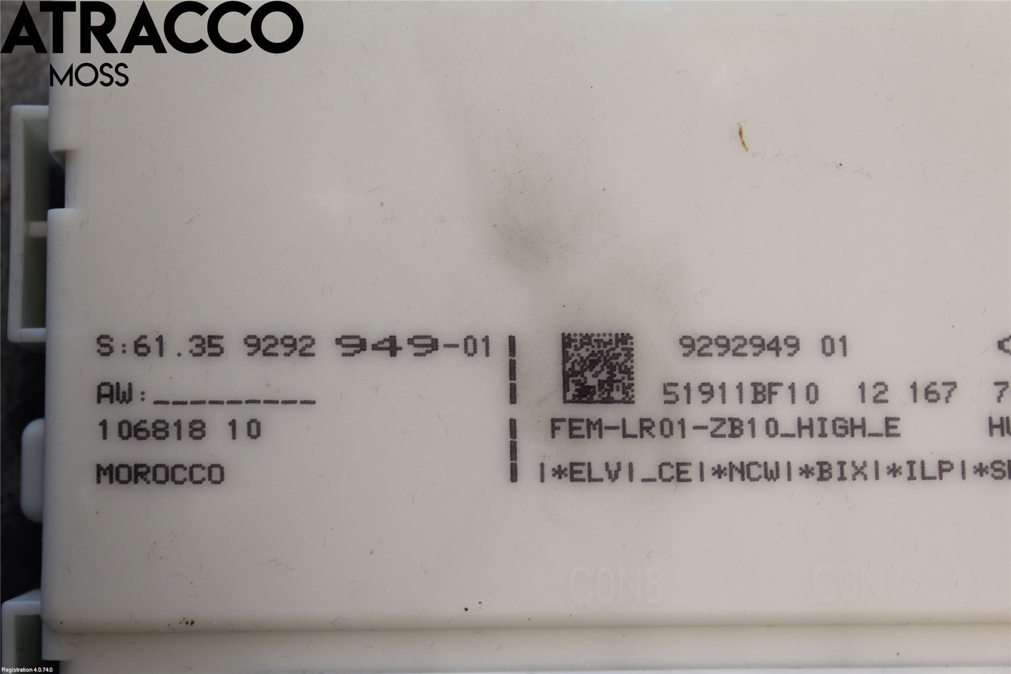 BMW 3 F30/F31/F80 12-19 Styrenhet Övrigt