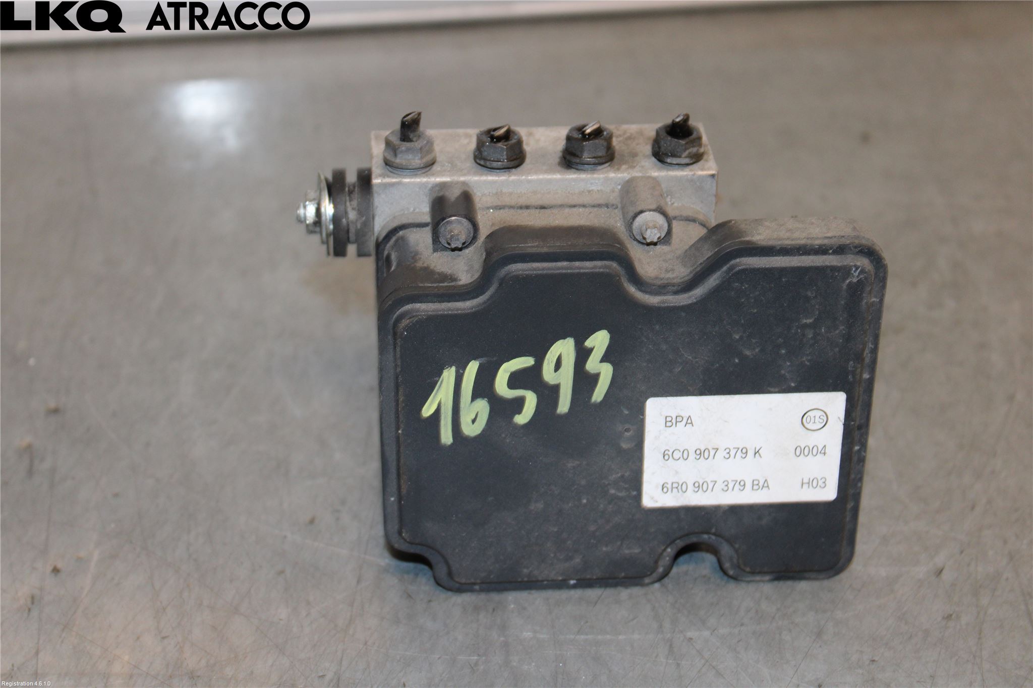 Volkswagen VW POLO 10-17 Abs Hydraulaggregat