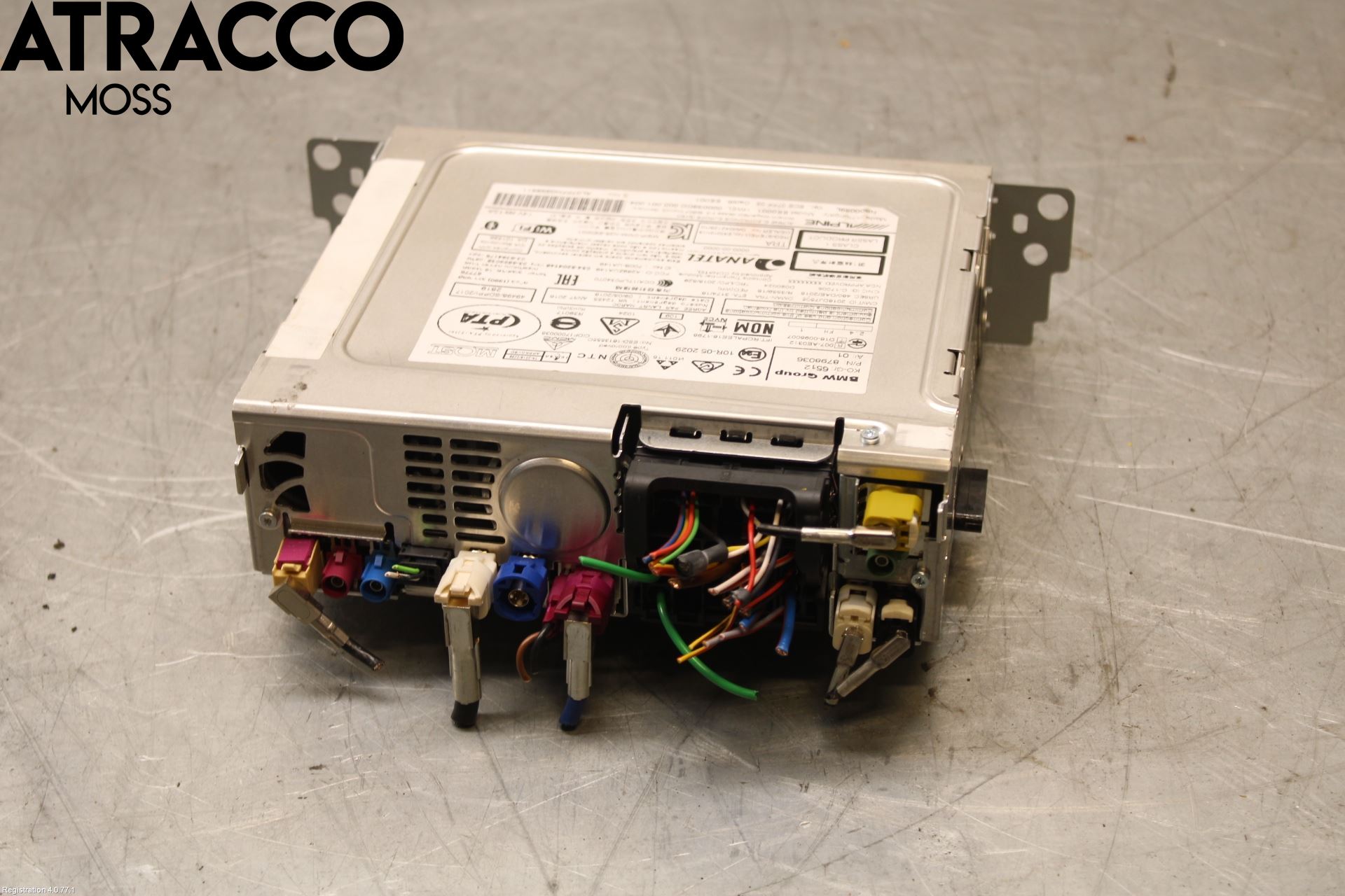 BMW 3 F30/F31/F80 12-19 Cd Radio - Multimediapanel