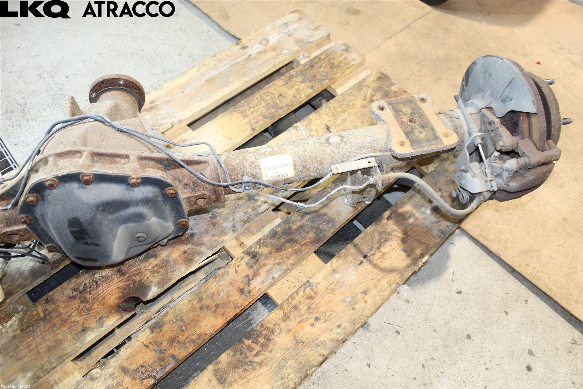 Ford TRANSIT    06-13 Bakaxelbalk