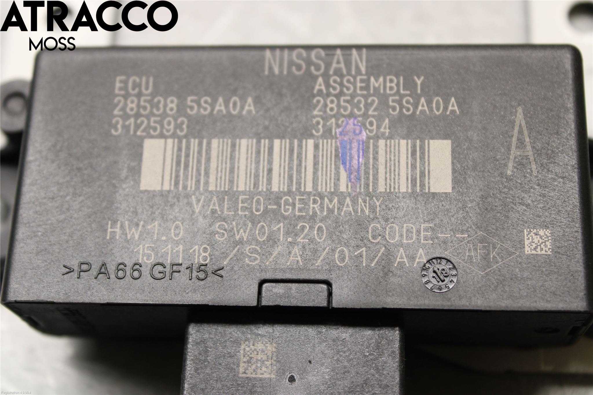Nissan LEAF 18- Styrenhet Övrigt