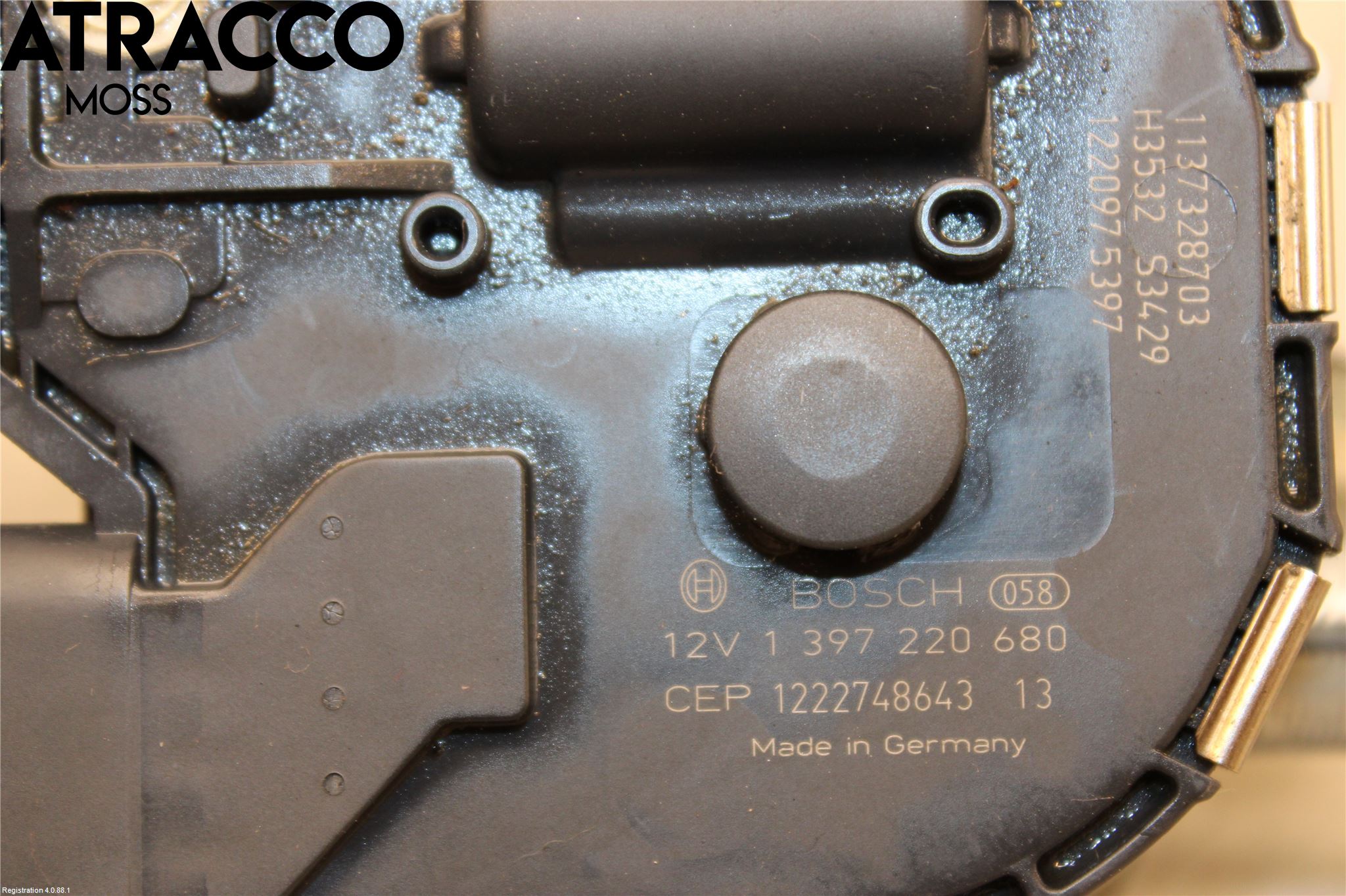 Audi Q5 09-16 Torkarmotor Vindruta