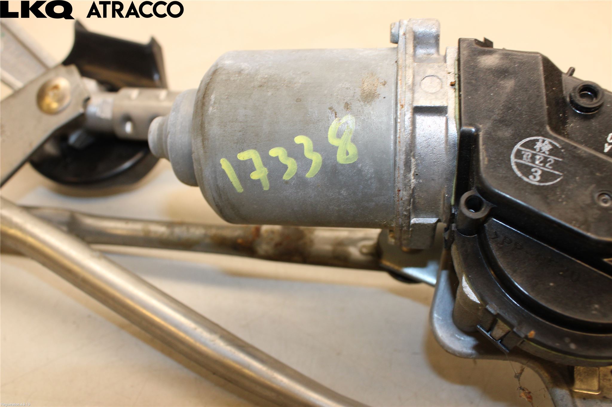 Toyota AURIS 13-19 Torkarmotor Vindruta
