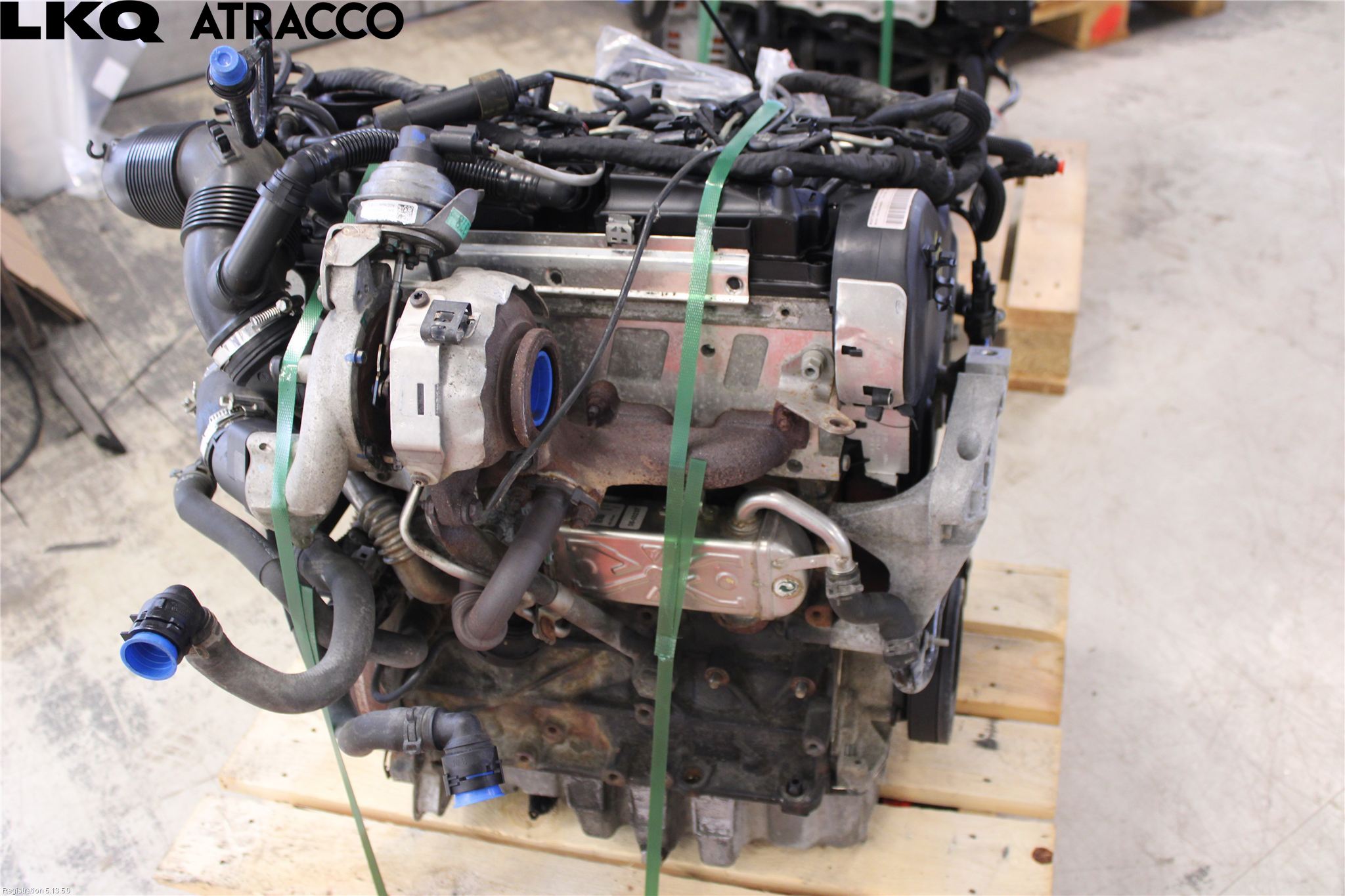 Volkswagen VW GOLF VI 09-13 Motor Diesel