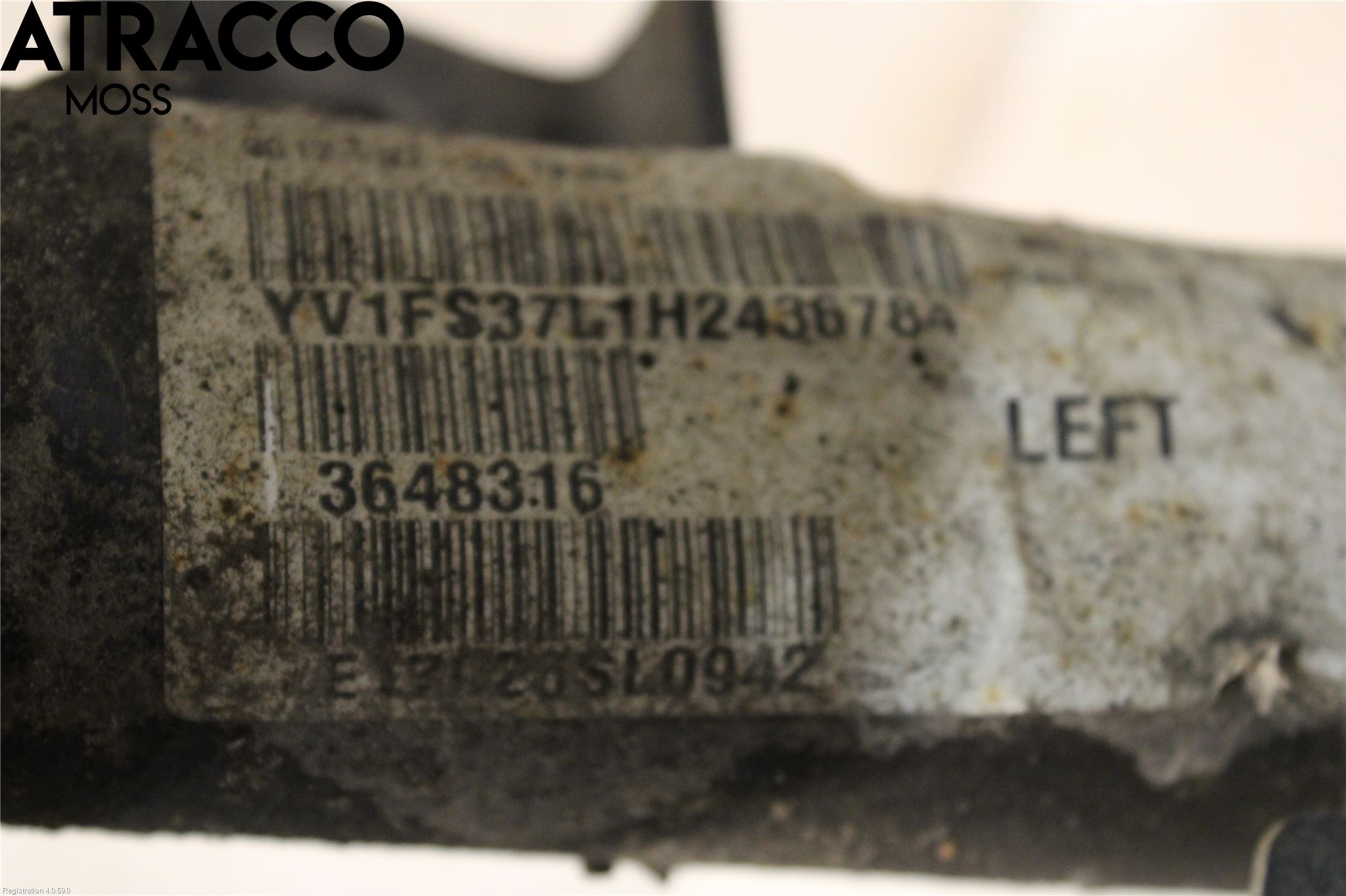 Volvo S60 14-18 Fjäderben Fram Vänster
