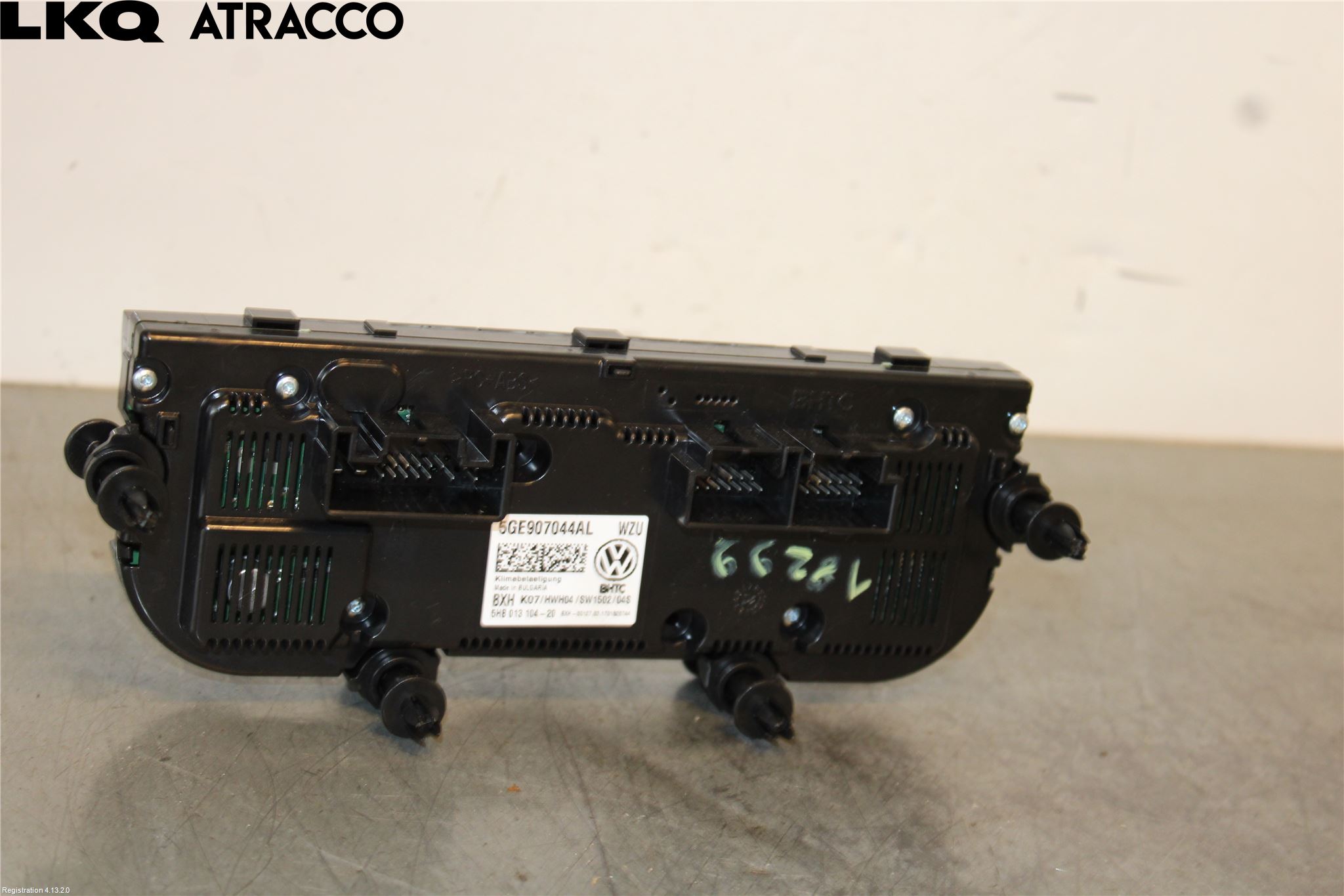 Volkswagen VW PASSAT 15-19 Ac Styrenhet Ac Manöveren