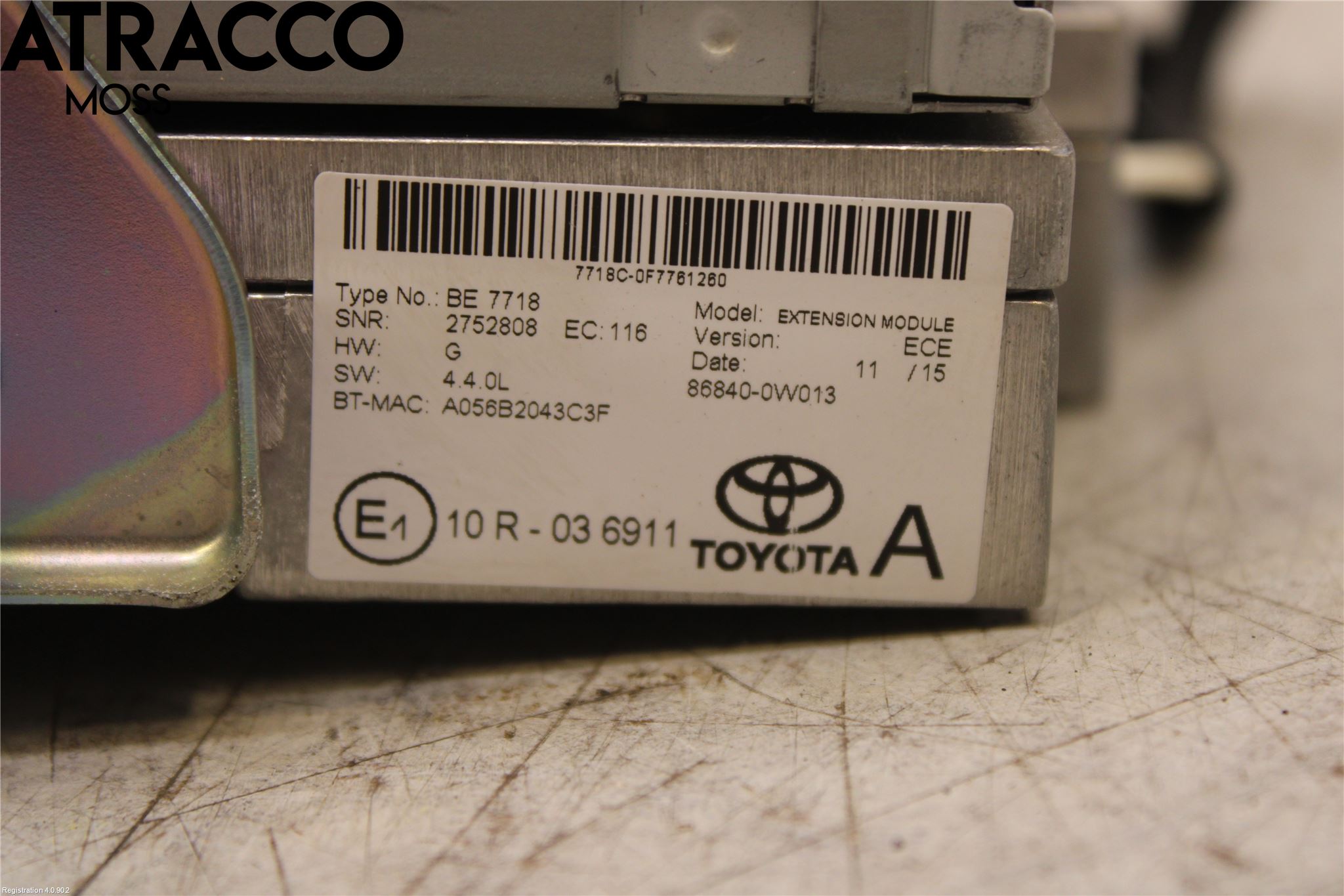 Toyota AURIS 13-19 Cd Radio - Multimediapanel