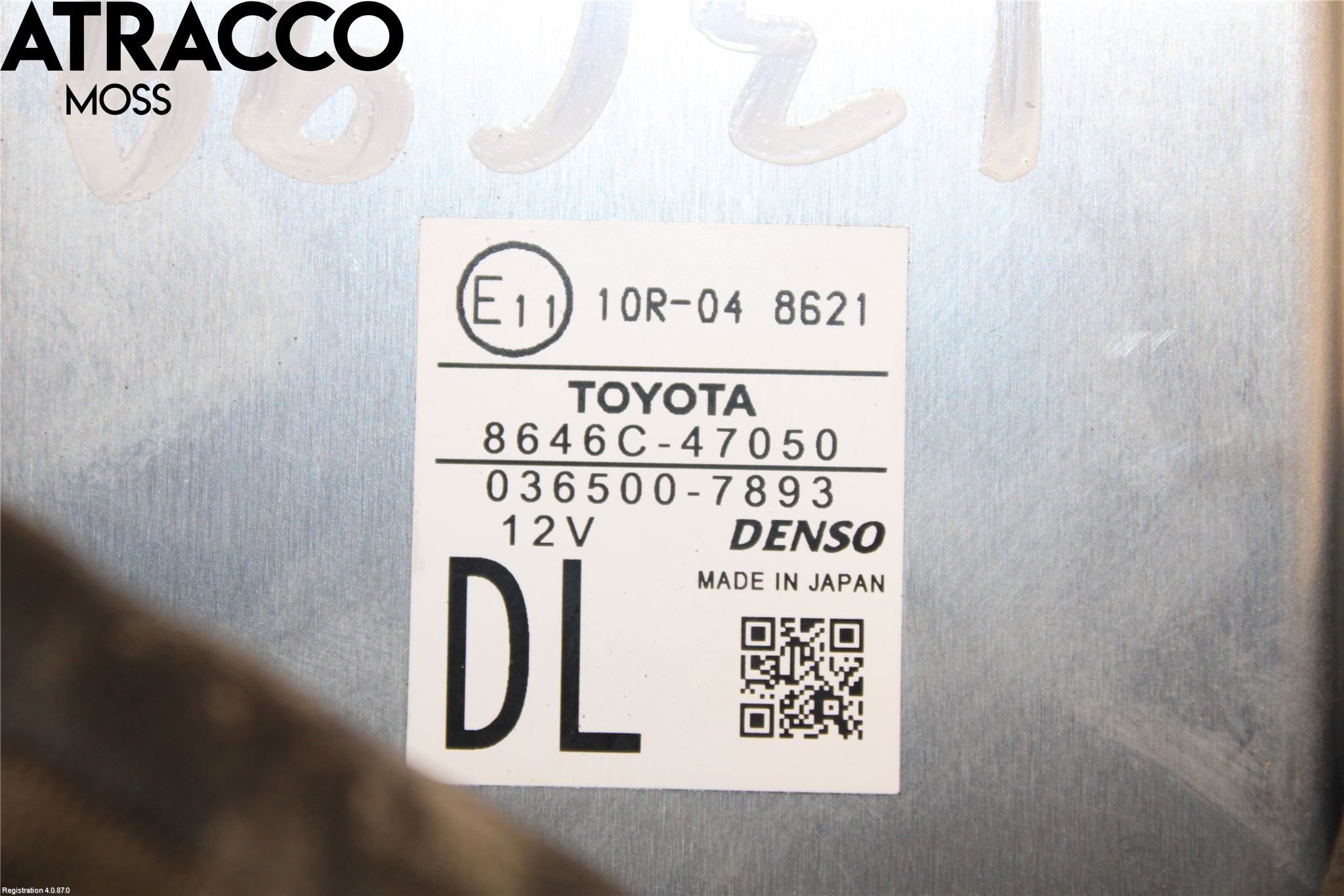 Toyota PRIUS+ ZVW40 12-20 Sensor Aktivt Kollisionsskydd