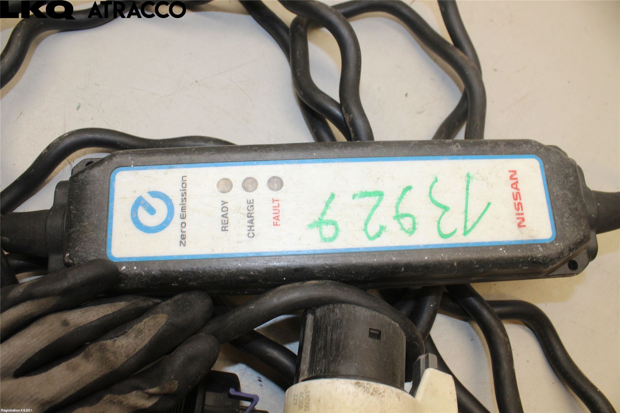 Nissan LEAF 11-17 Laddkabel Elbil
