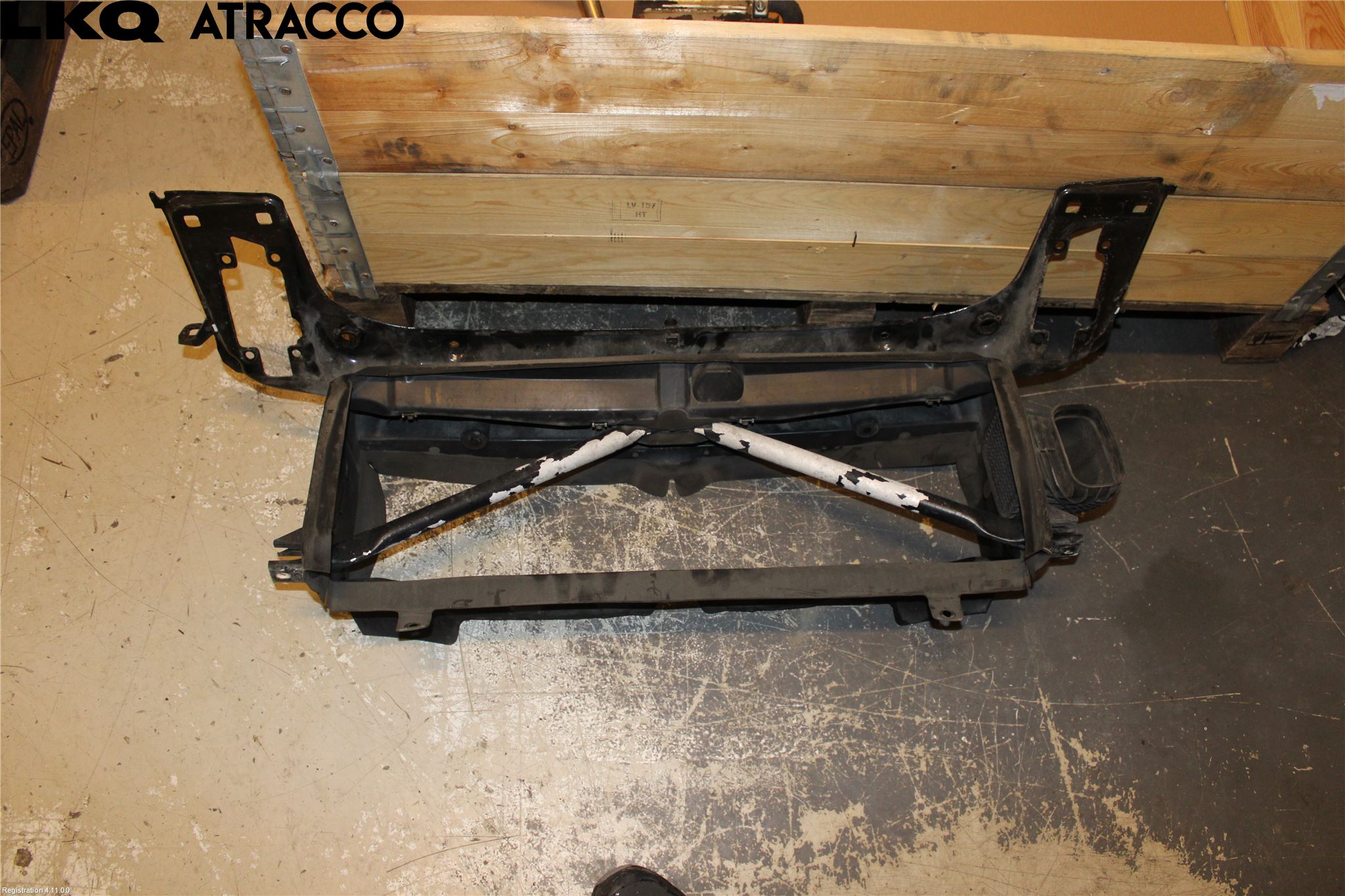 BMW 1 F20/F21 11-19 Front Huvlåsplåt-Balk