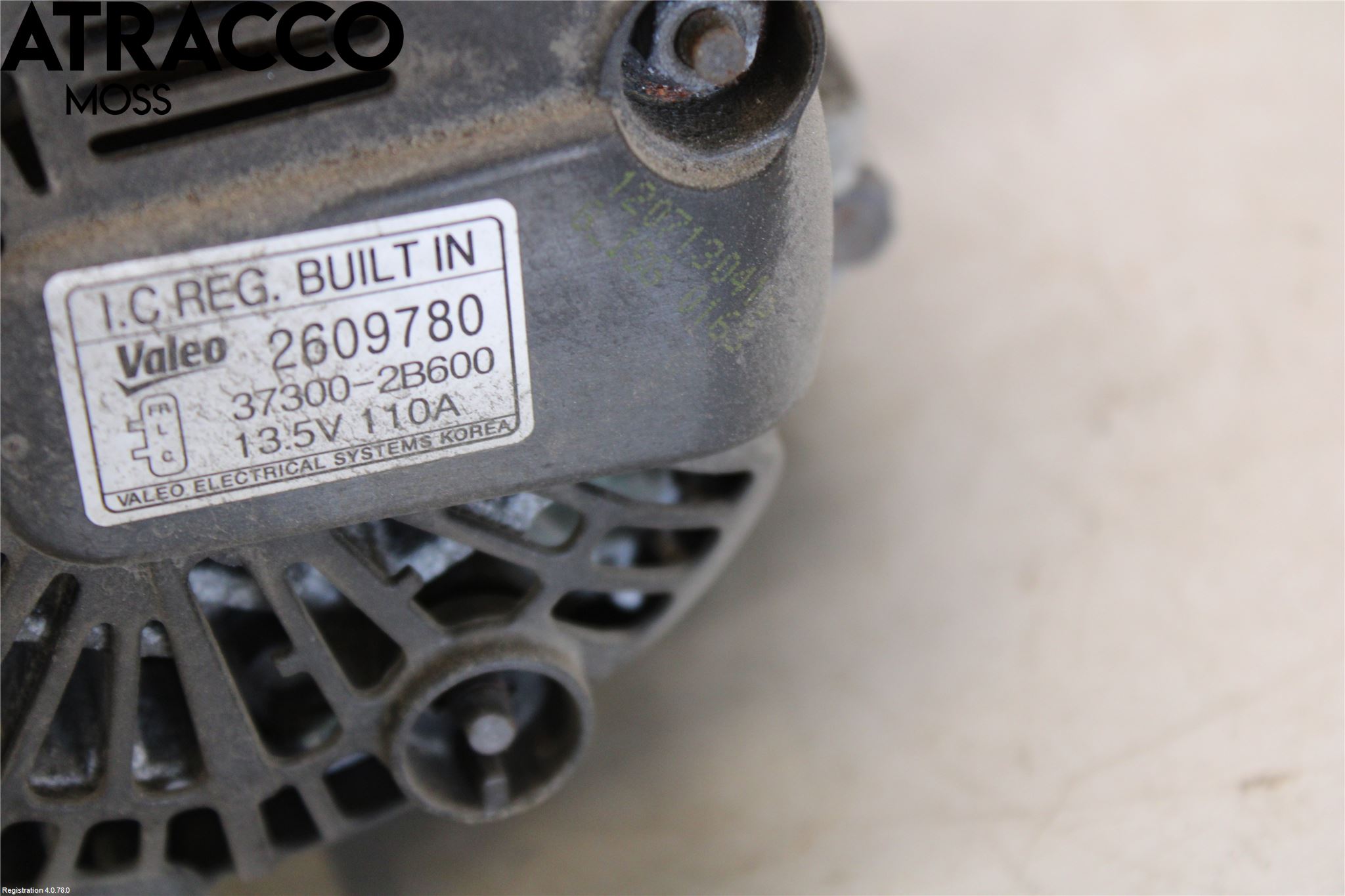Kia SPORTAGE (SL) 11-15 Generator