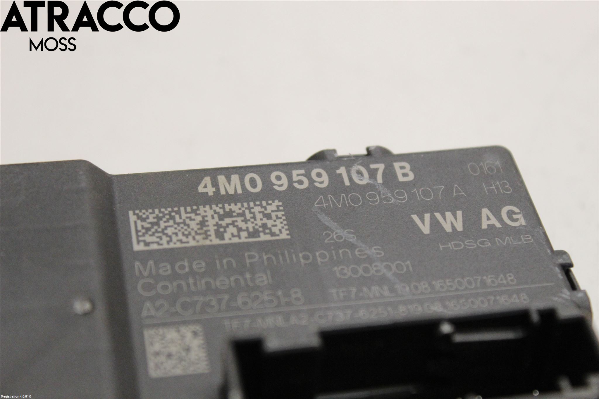 Audi A4/S4 B9 16-19 Styrenhet Baklucka
