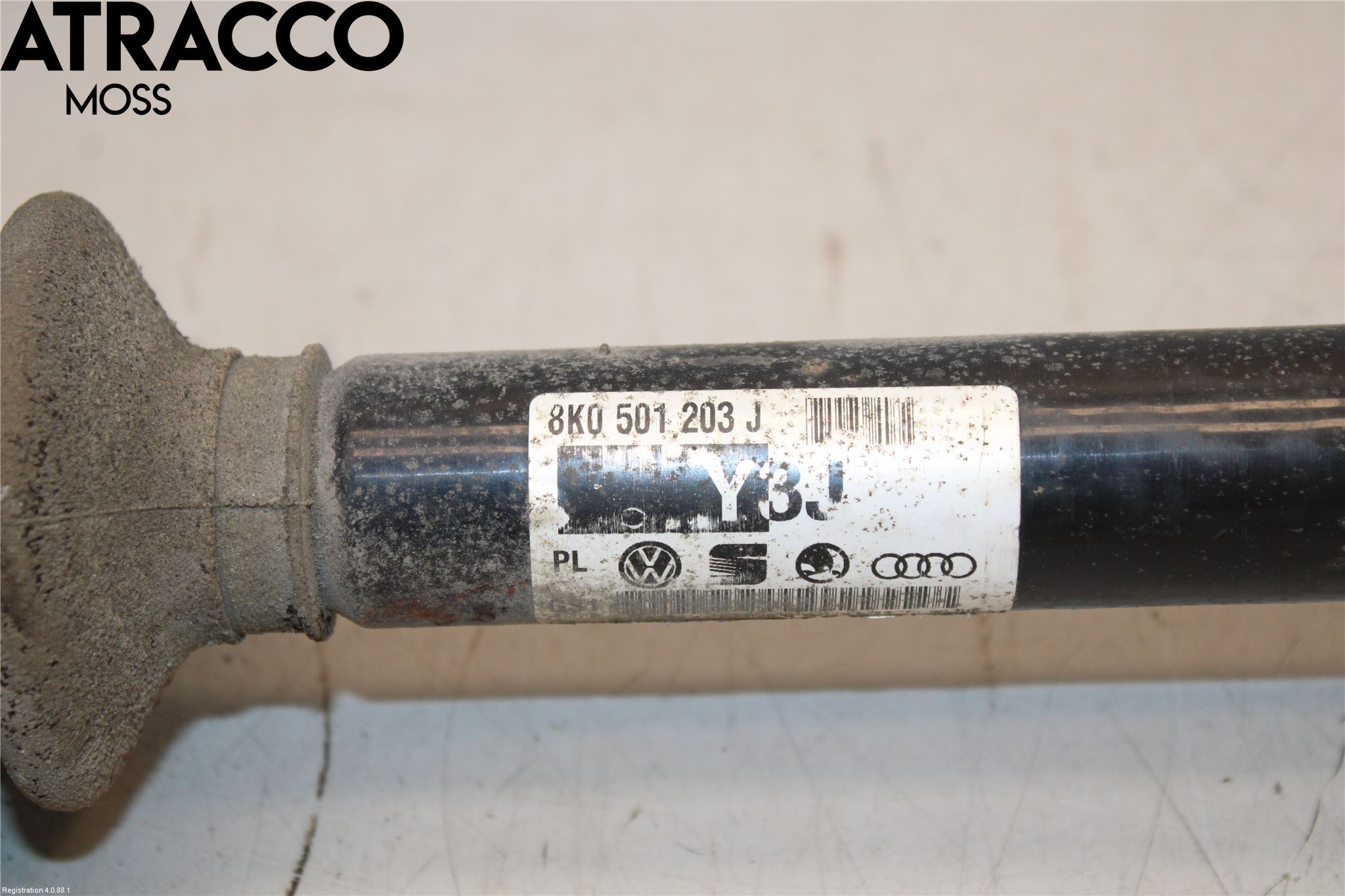 Audi A4/S4 08-11 Drivaxel Bak Vänster