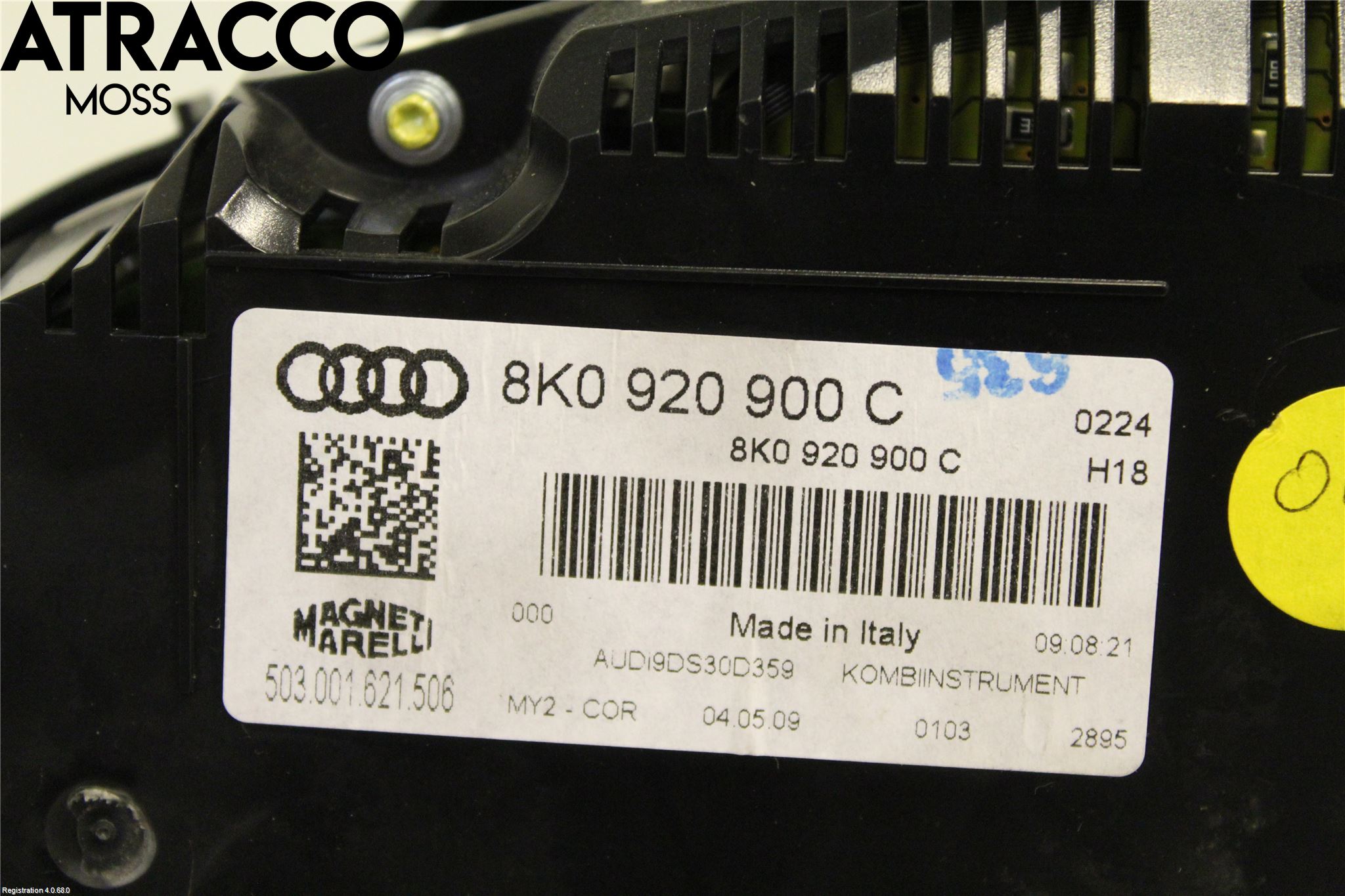 Audi A4/S4 08-11 Instrument Komb