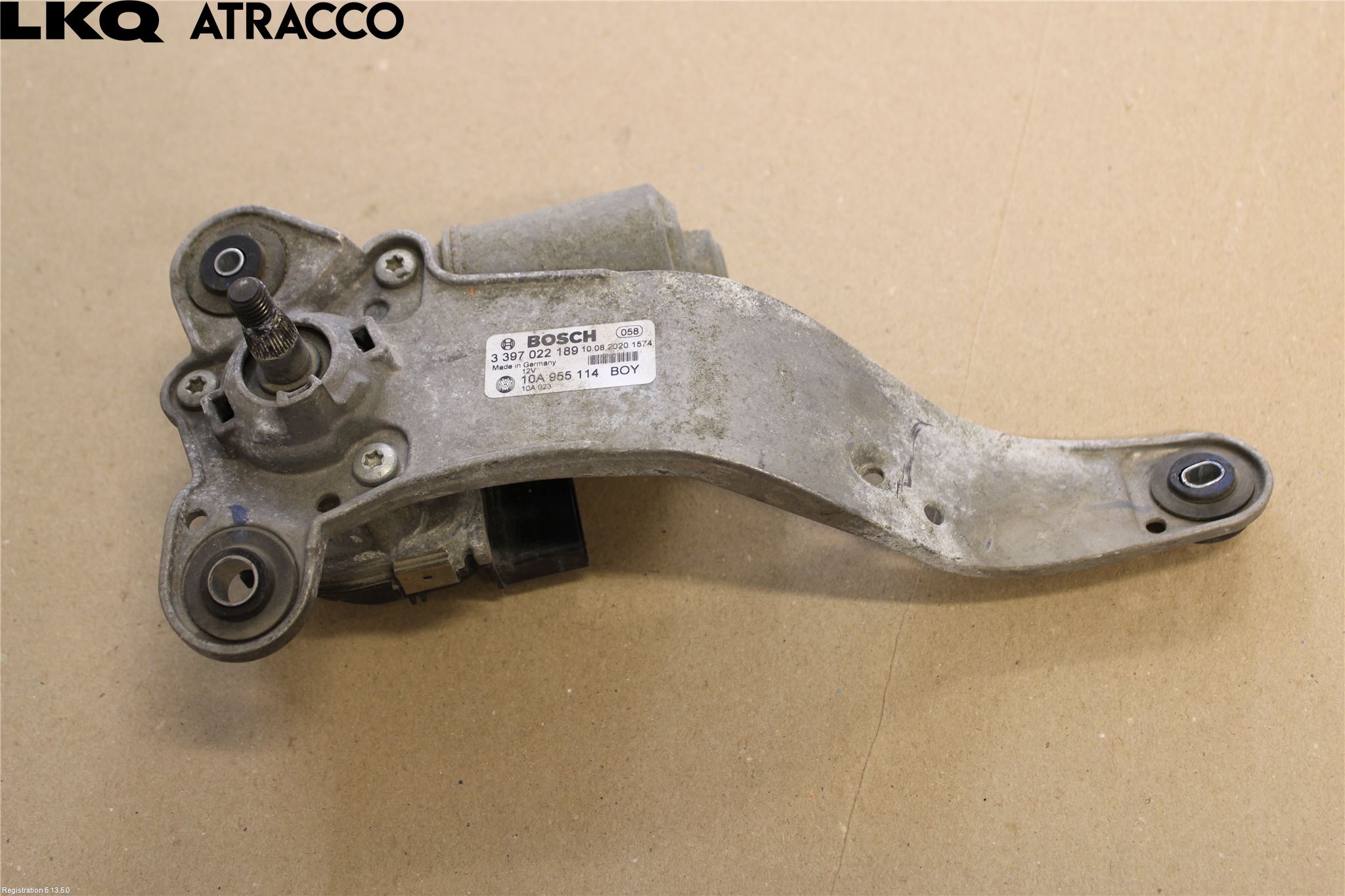 Volkswagen VW ID.3 21- Torkarmotor Vindruta