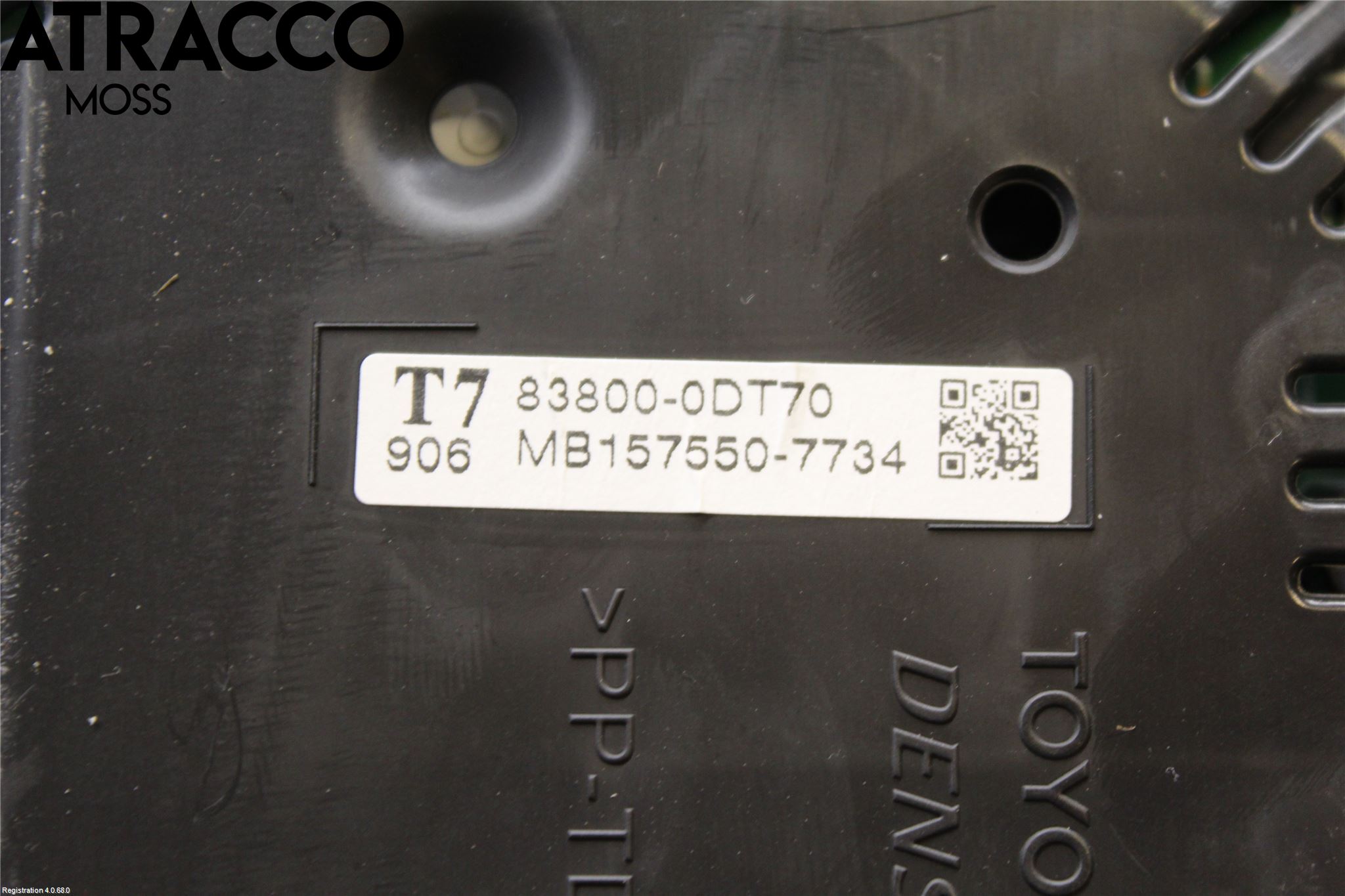 Toyota YARIS XP130 12-14 Instrument Komb