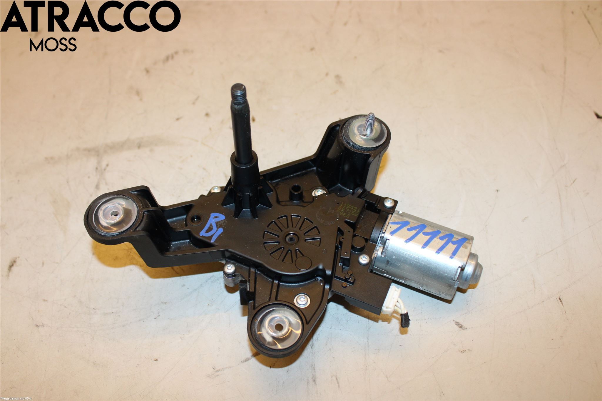 Citroen C3 AIRCROSS 18-23 Torkarmotor Baklucka
