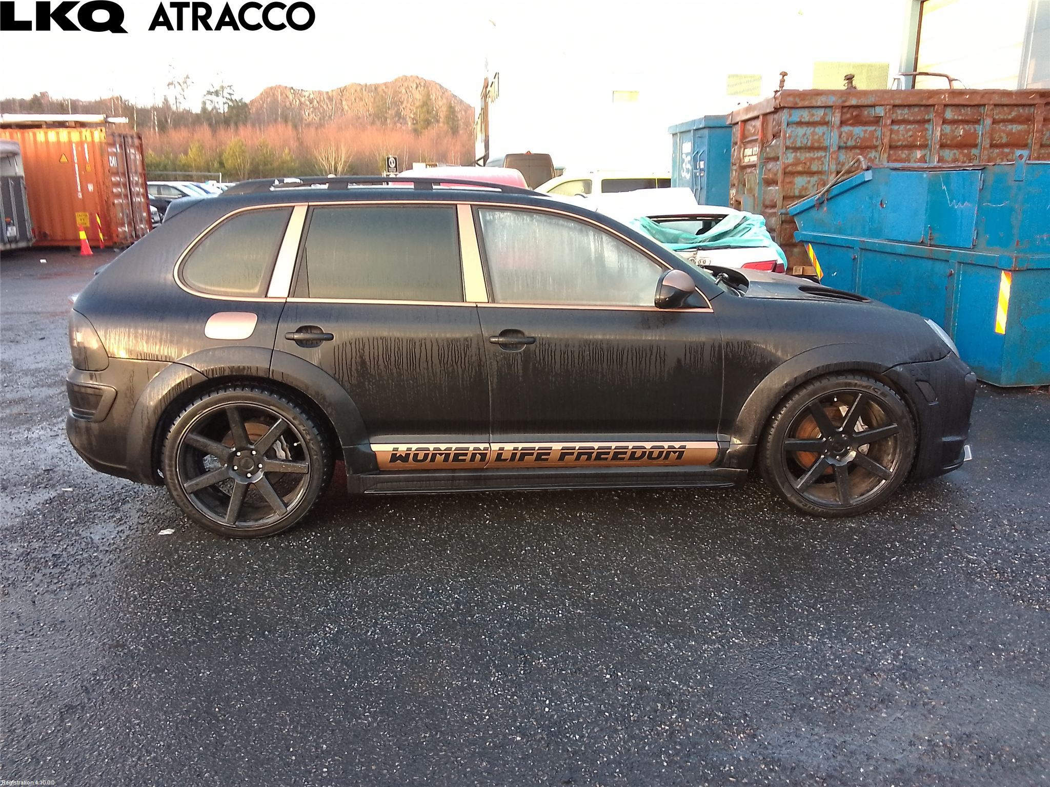 Porsche CAYENNE 03- Bakväxel-Diff