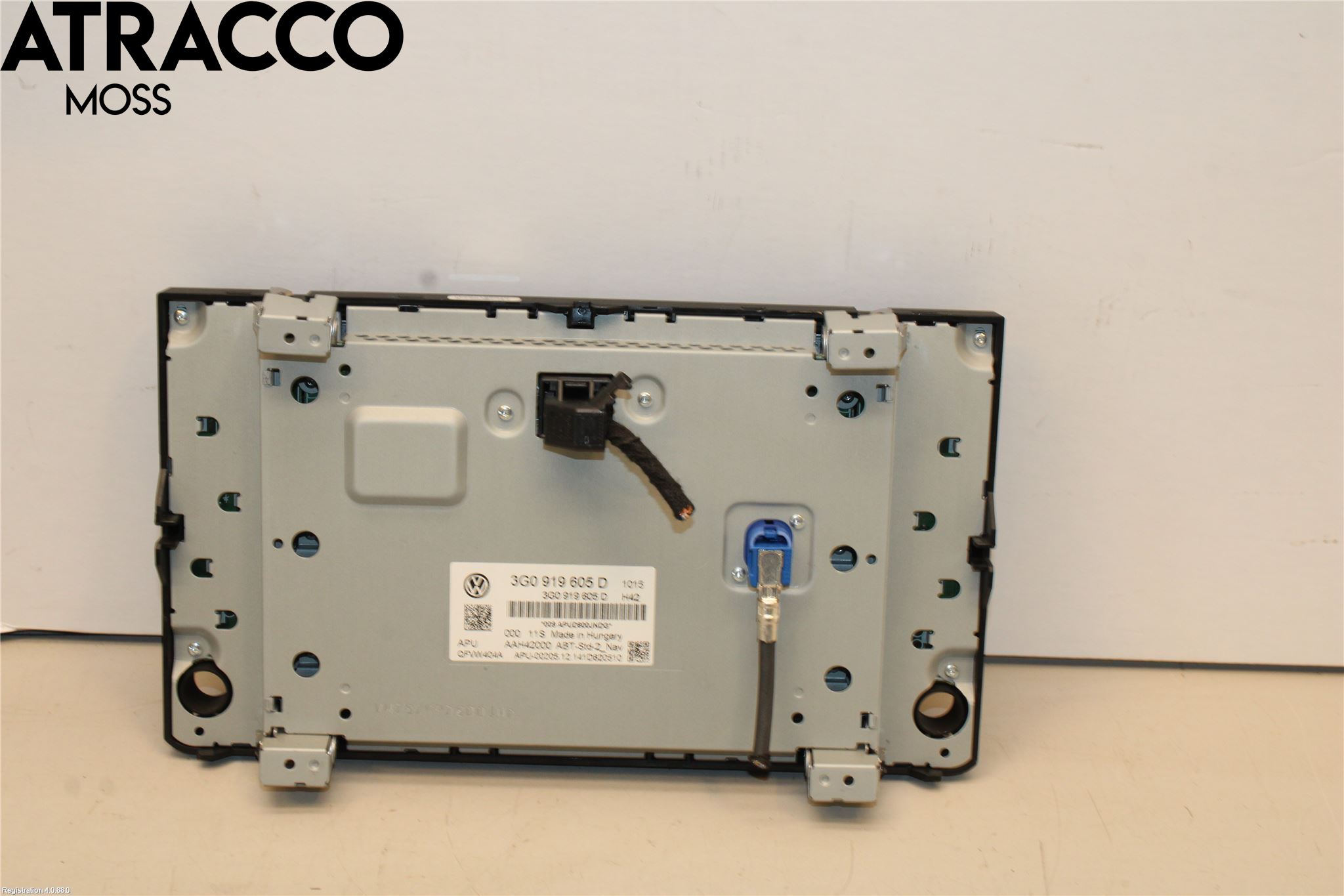 Volkswagen VW PASSAT 15-19 Multifunktionsdisplay