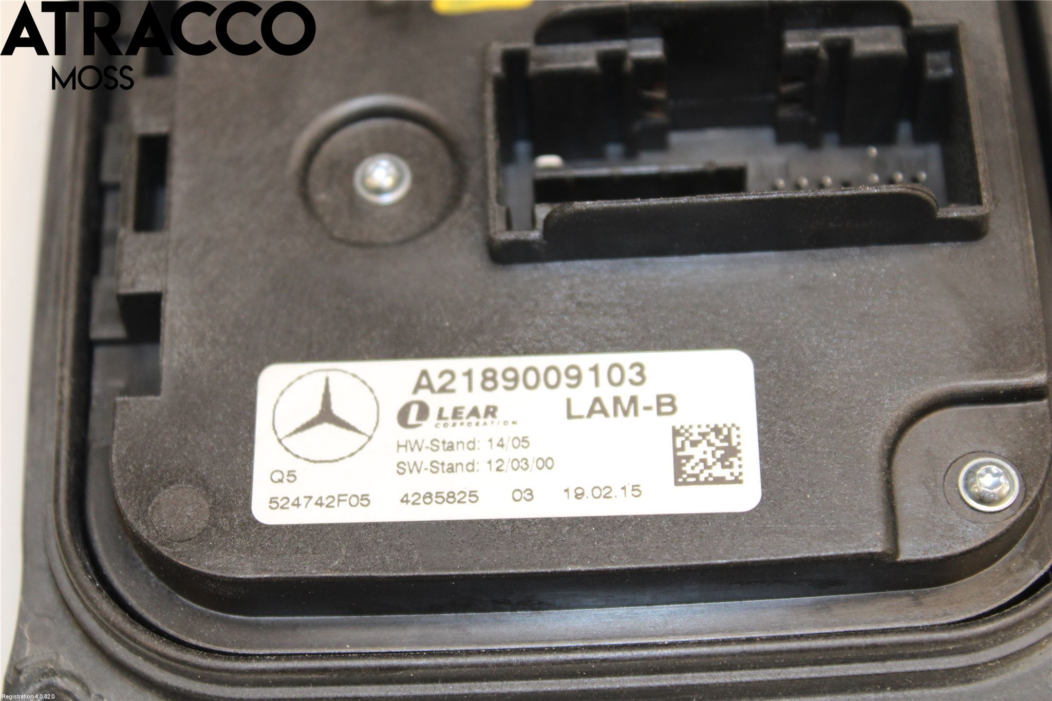 Mercedes-Benz MB B-KLASS (W246/W242) 12-19 Styrenhet Strålkastare