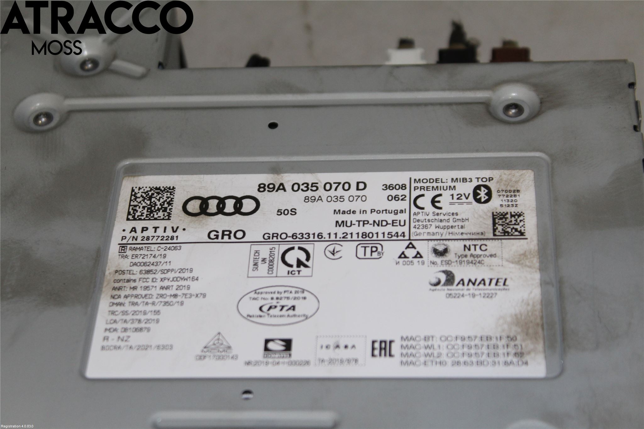 Audi Q4 E-TRON FZ 22- Radio