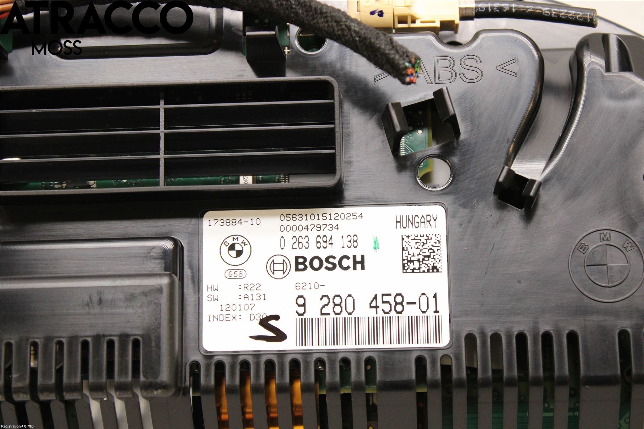 BMW 5 F10/F11/F18 09-17 Instrument Komb
