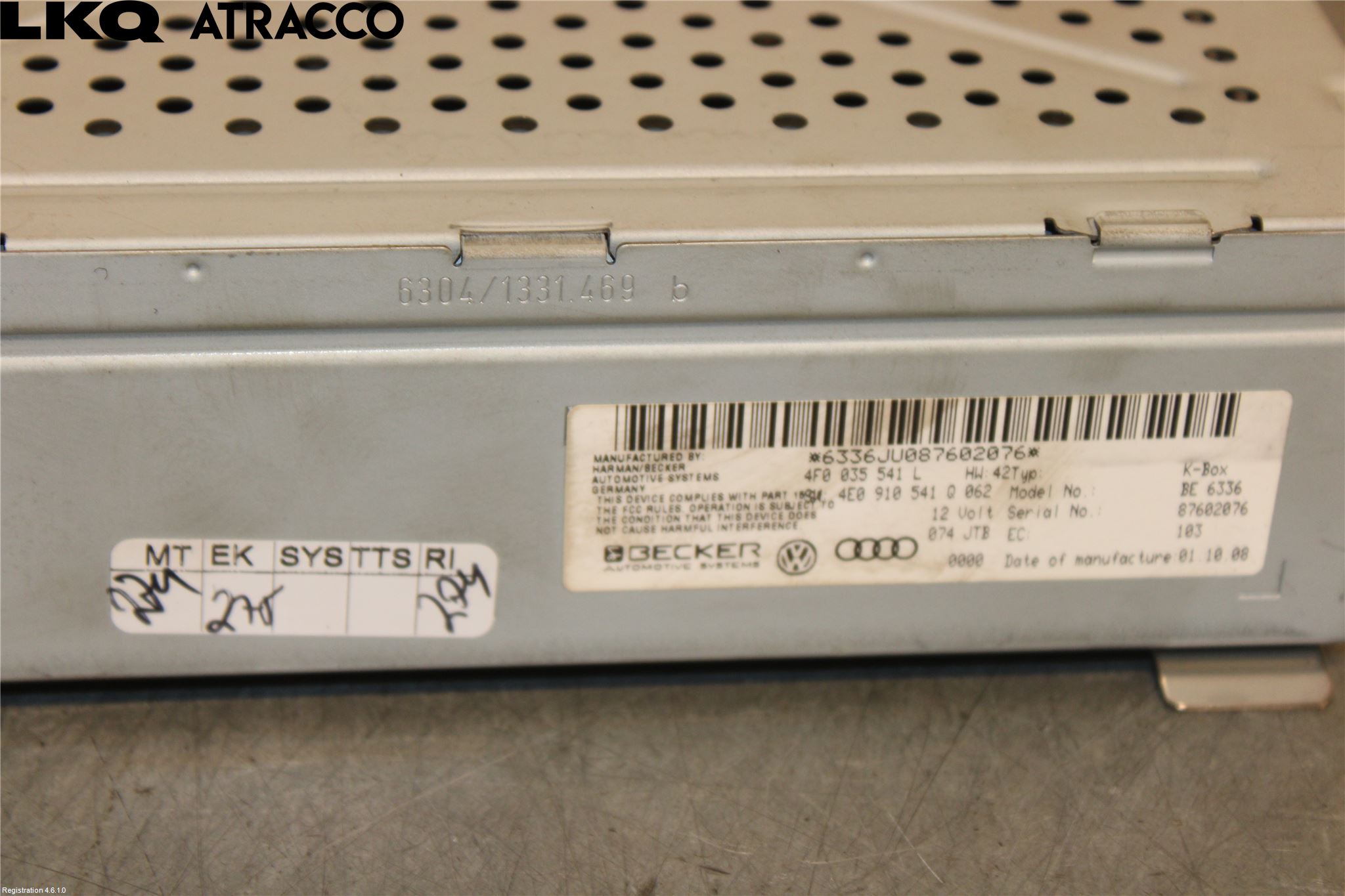 Audi A5 07-16 Radio