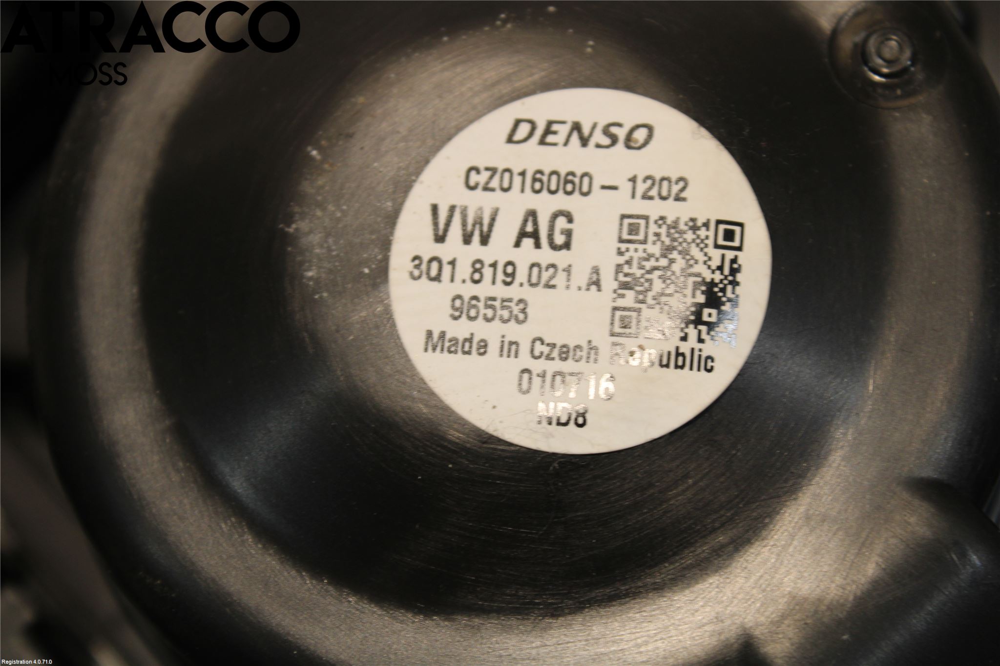 Volkswagen VW PASSAT 15-19 Ac Värmefläkt