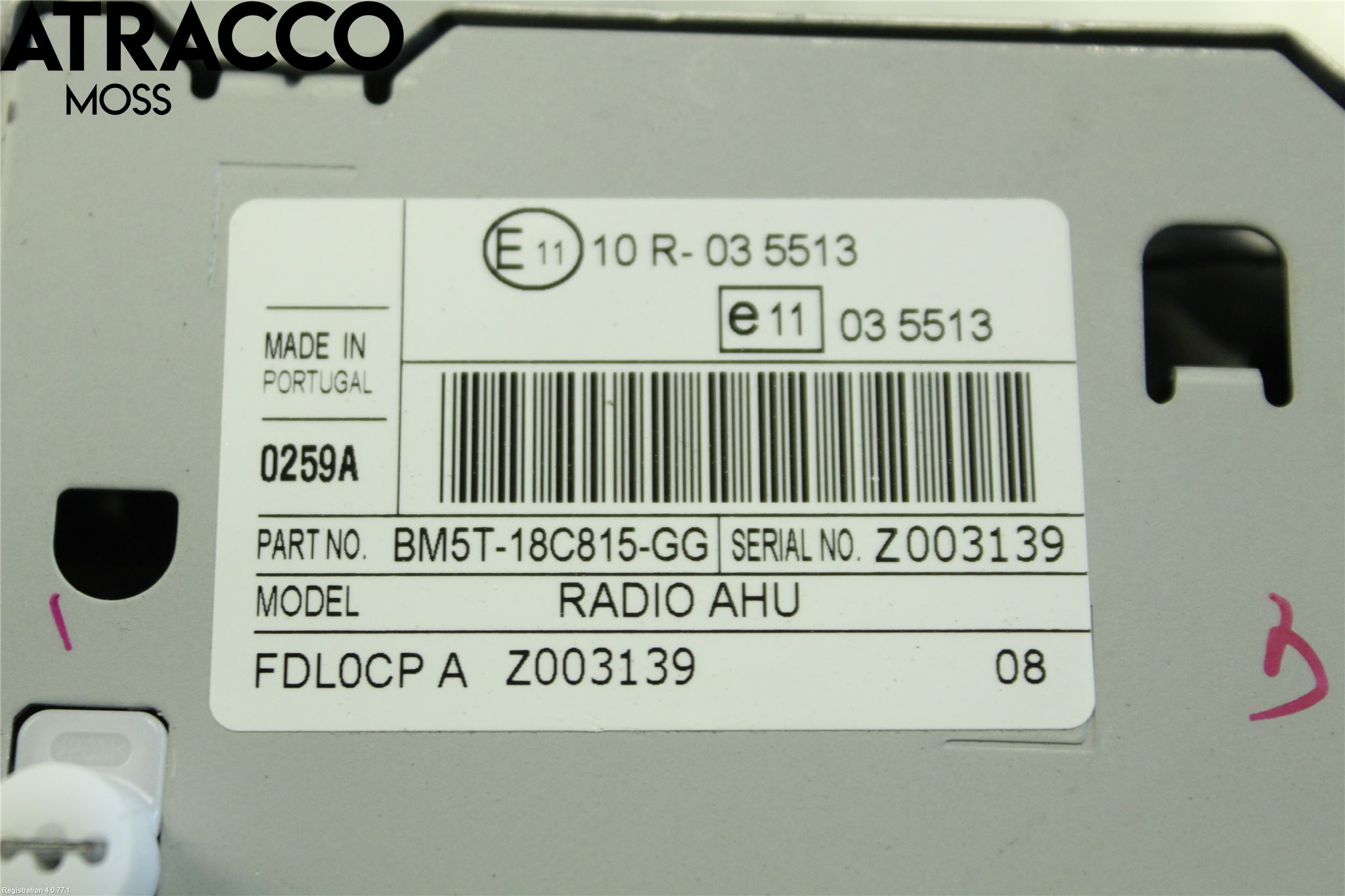 Ford FOCUS 11-14 Cd Radio - Multimediapanel