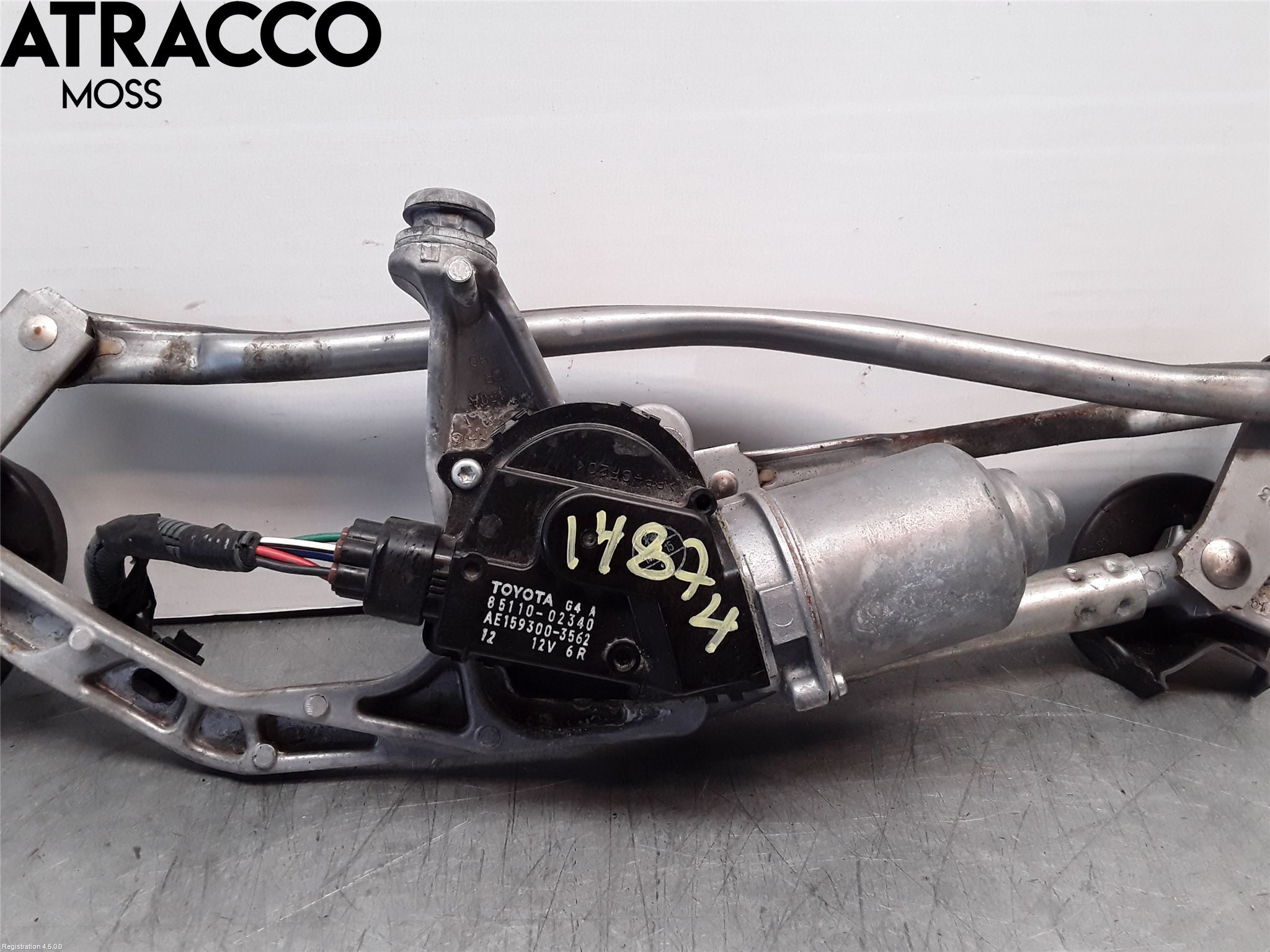 Toyota AURIS 13-19 Torkarmotor Vindruta