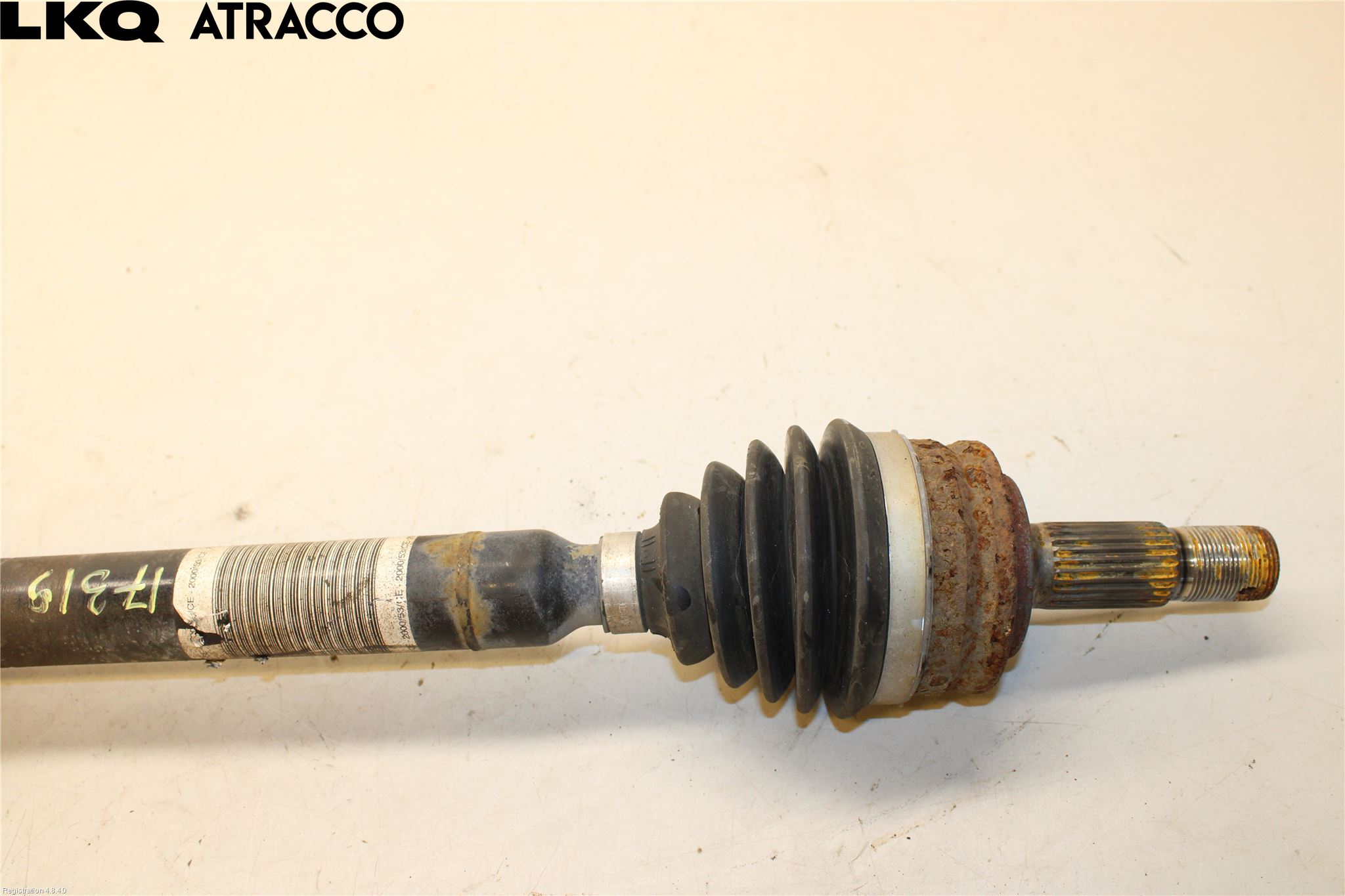 Citroen C4/E-C4 C4X/E-C4X III 21- Drivaxel Fram Höger