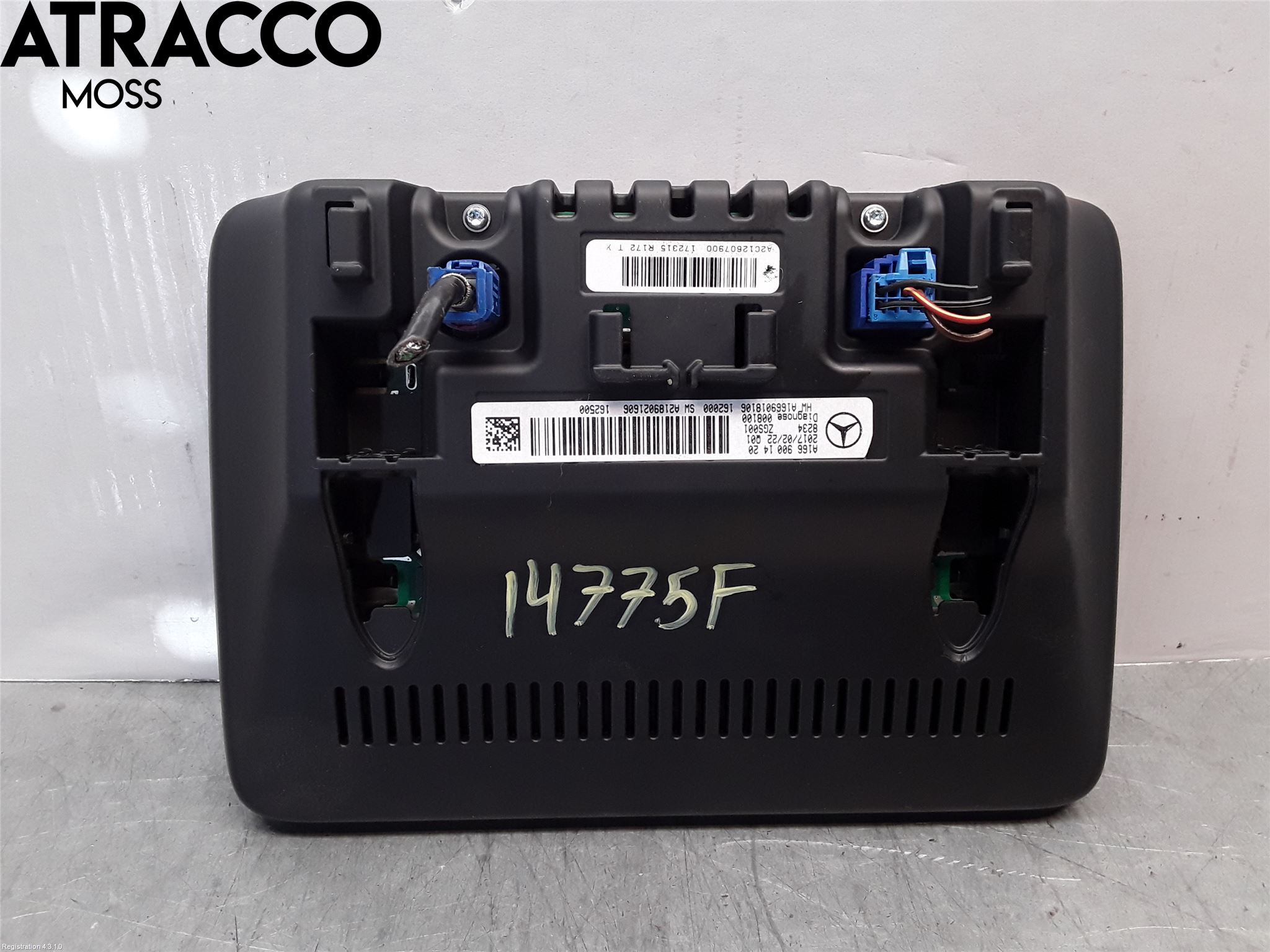 Mercedes-Benz MB CLA-KLASS (C117/X117) 13-19 Multifunktionsdisplay