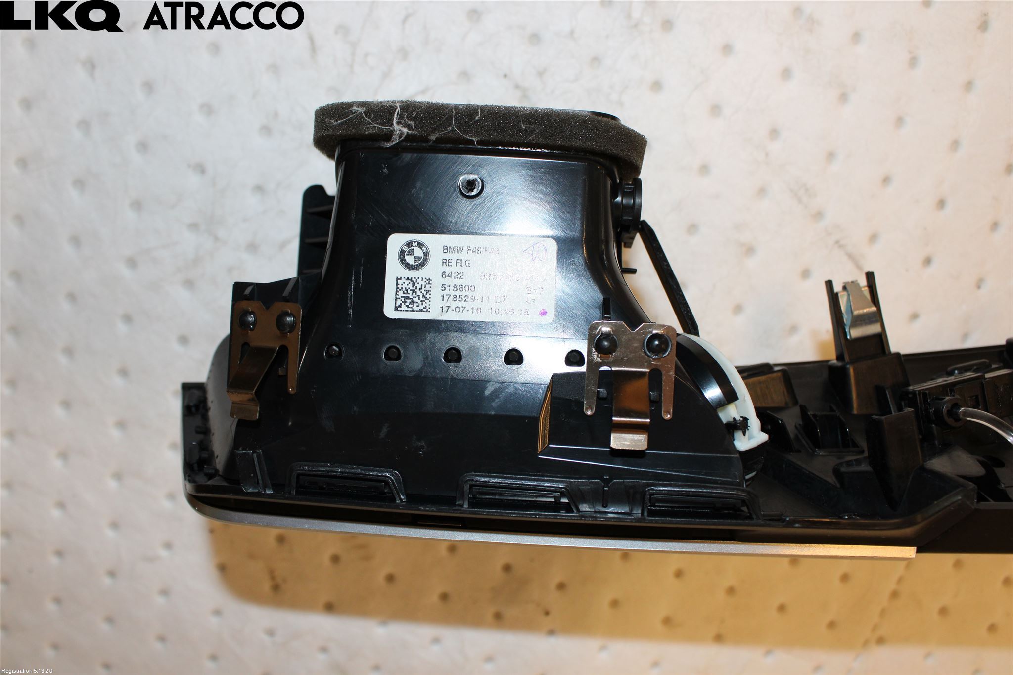 BMW 2 F45 Active Tourer 14-21 Defrosterkanal-Munstycke