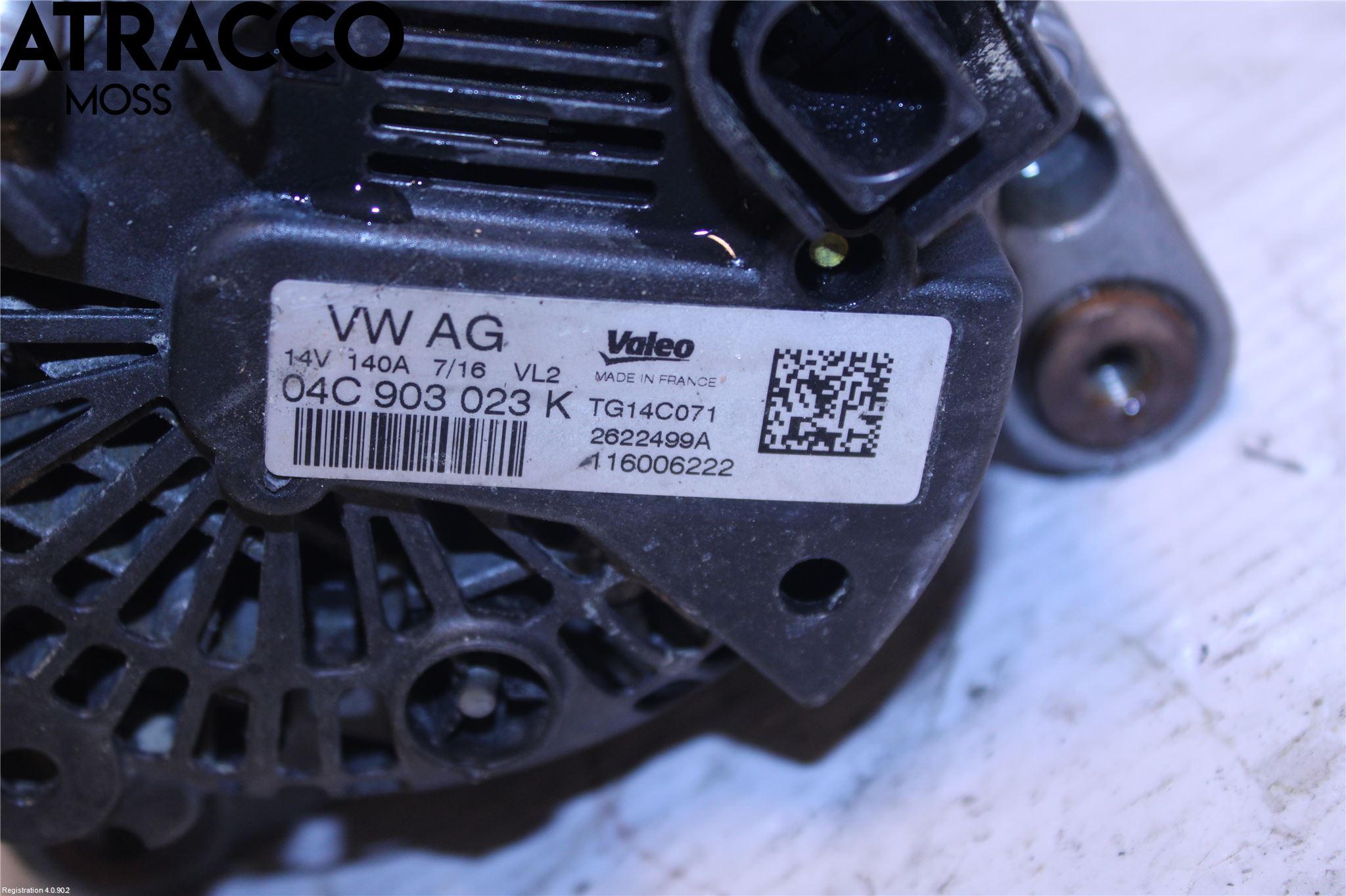 Volkswagen VW GOLF / E-GOLF VII 13-20 Generator
